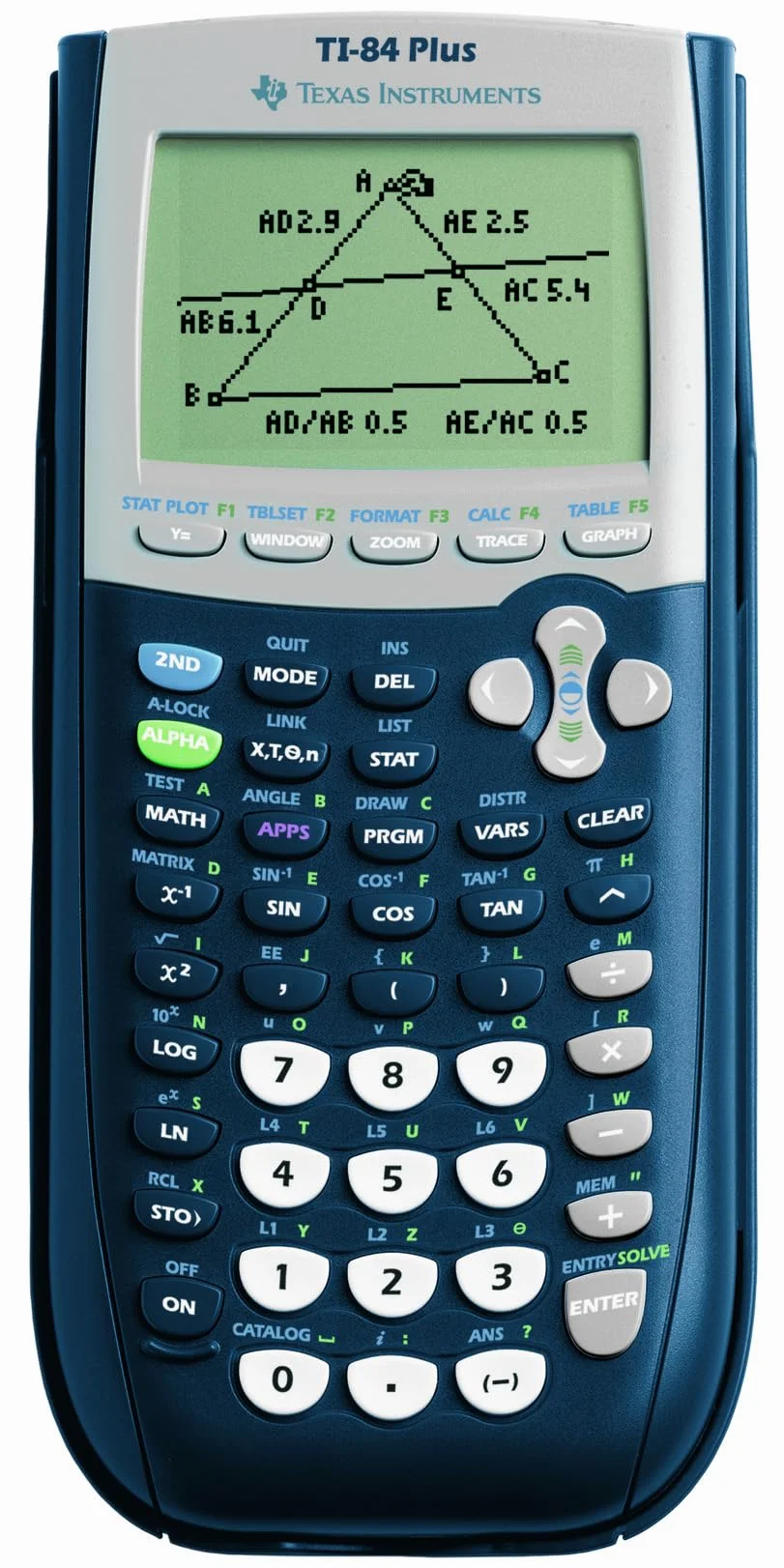 Texas Instruments Ti-84 Plus TI84PL1BC Kalkulator Graficzny, Wielokolorowy, 64 x 96 Pikseli