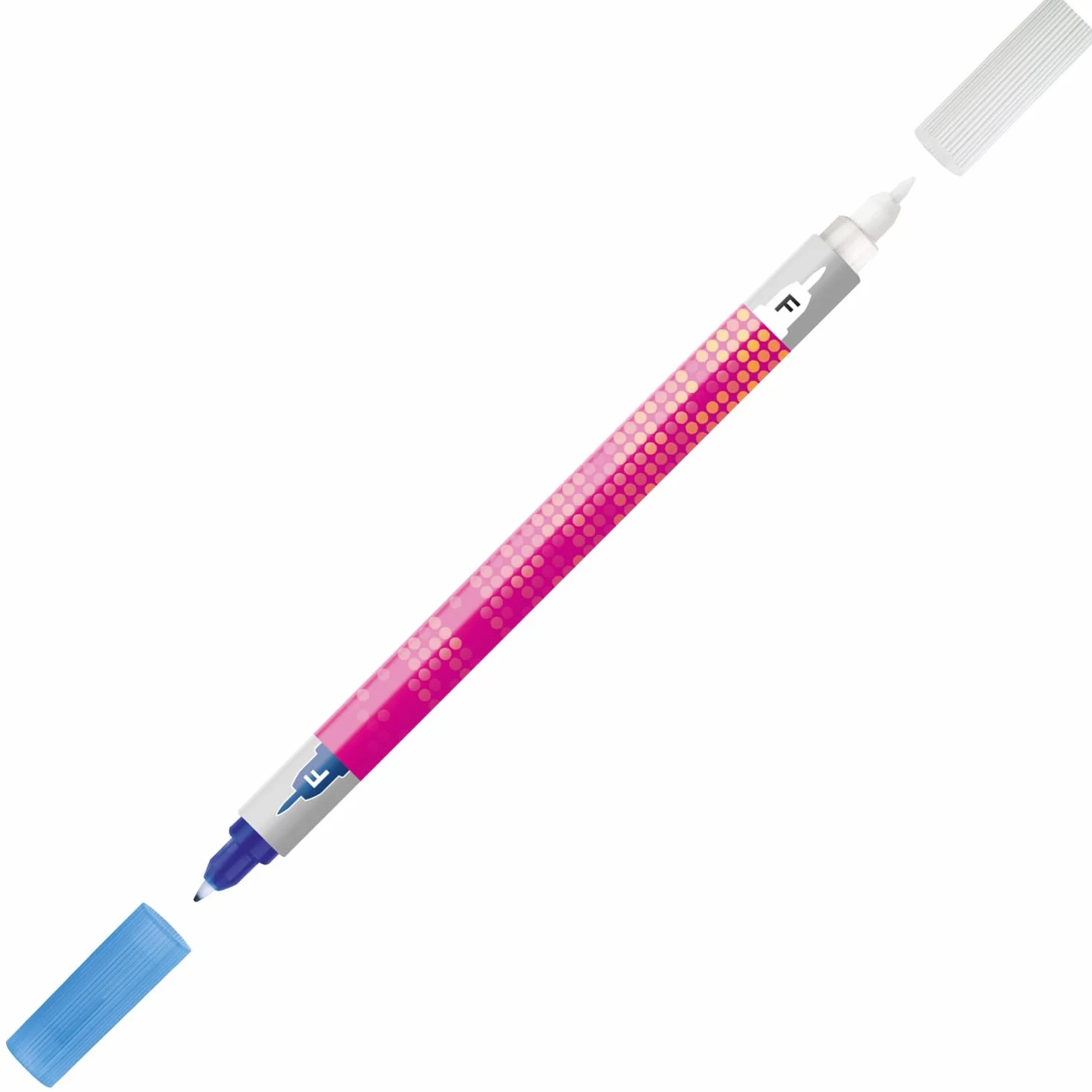 FABER-CASTELL 205079 - Zestaw gumek do tuszu, gumka i końcówka korygująca F, 6 gumek do tuszu