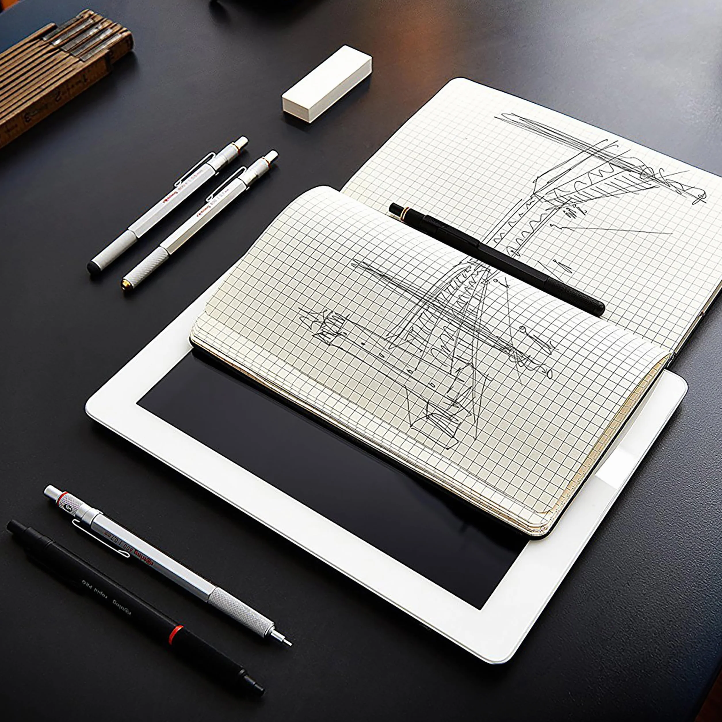 Rotring 1904443 Ołówek Automatyczny 0.5 mm Czarny