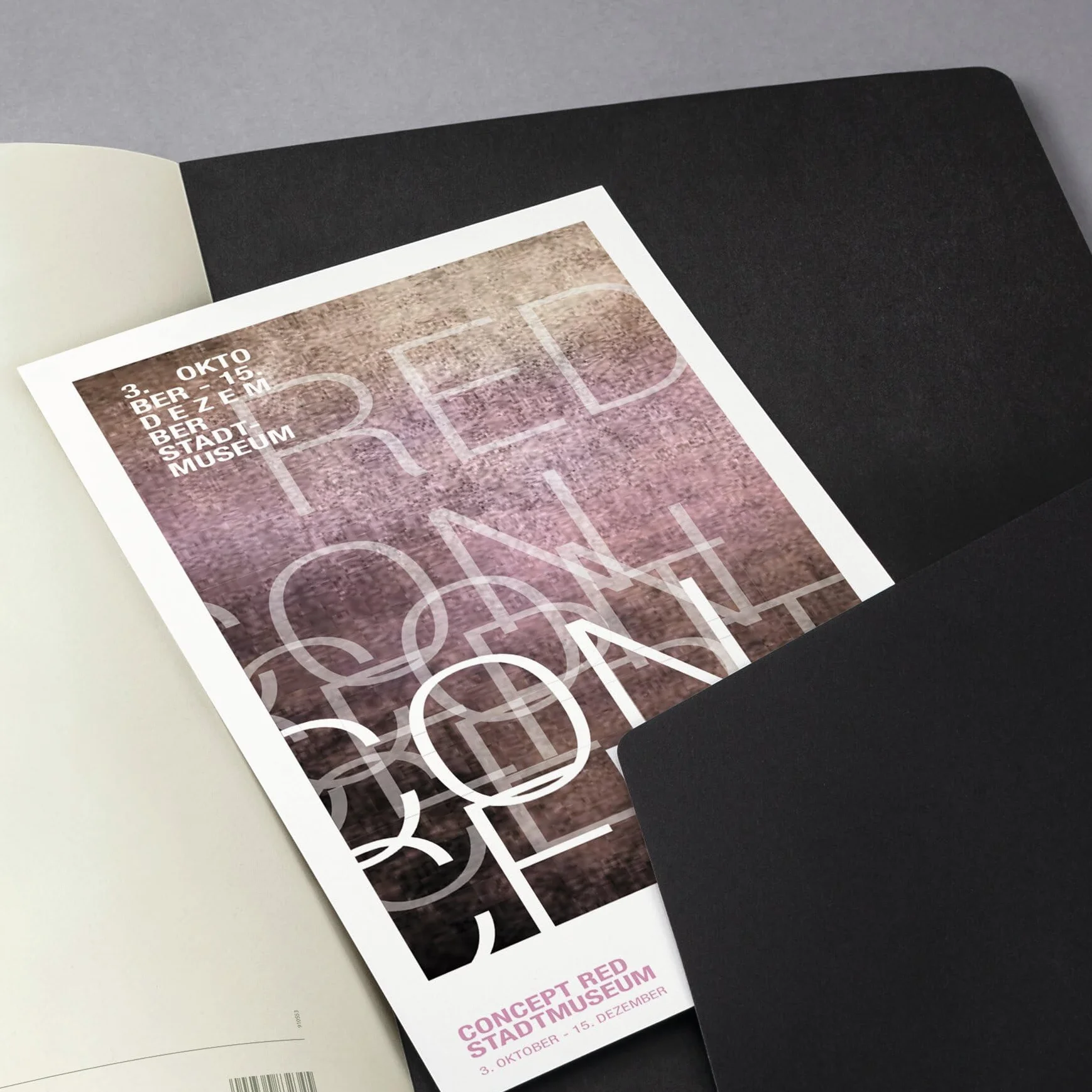 SIGEL C2684 Monats-Kalenderheft Conceptum 2026, ca. A5, , schwarz: Agenda Conceptum, Classic, Softcover