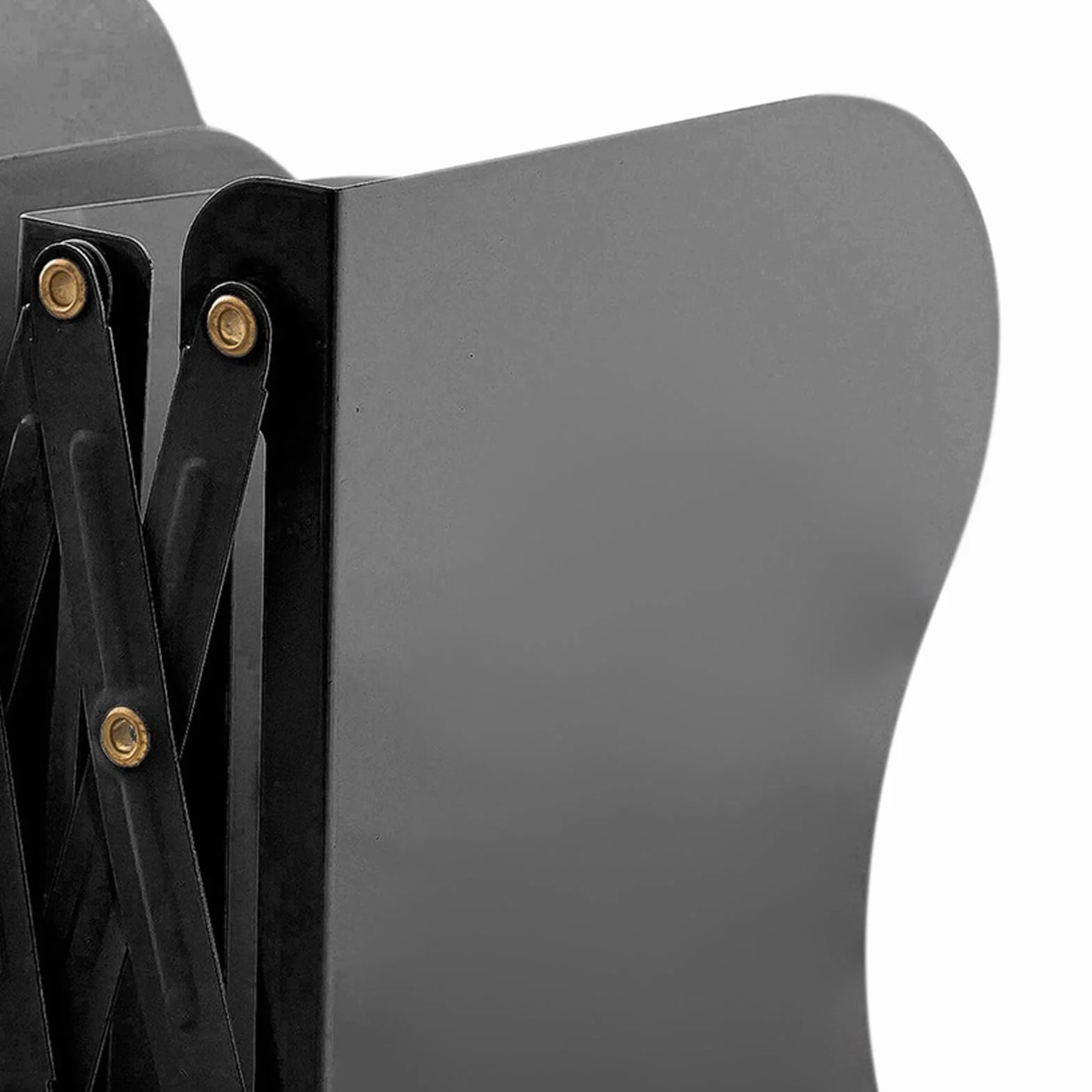 Wysuwane Metalowe Podpórki na Książki Wytrzymały Stojak Uchwyt Organizer Biurko (BLACK)