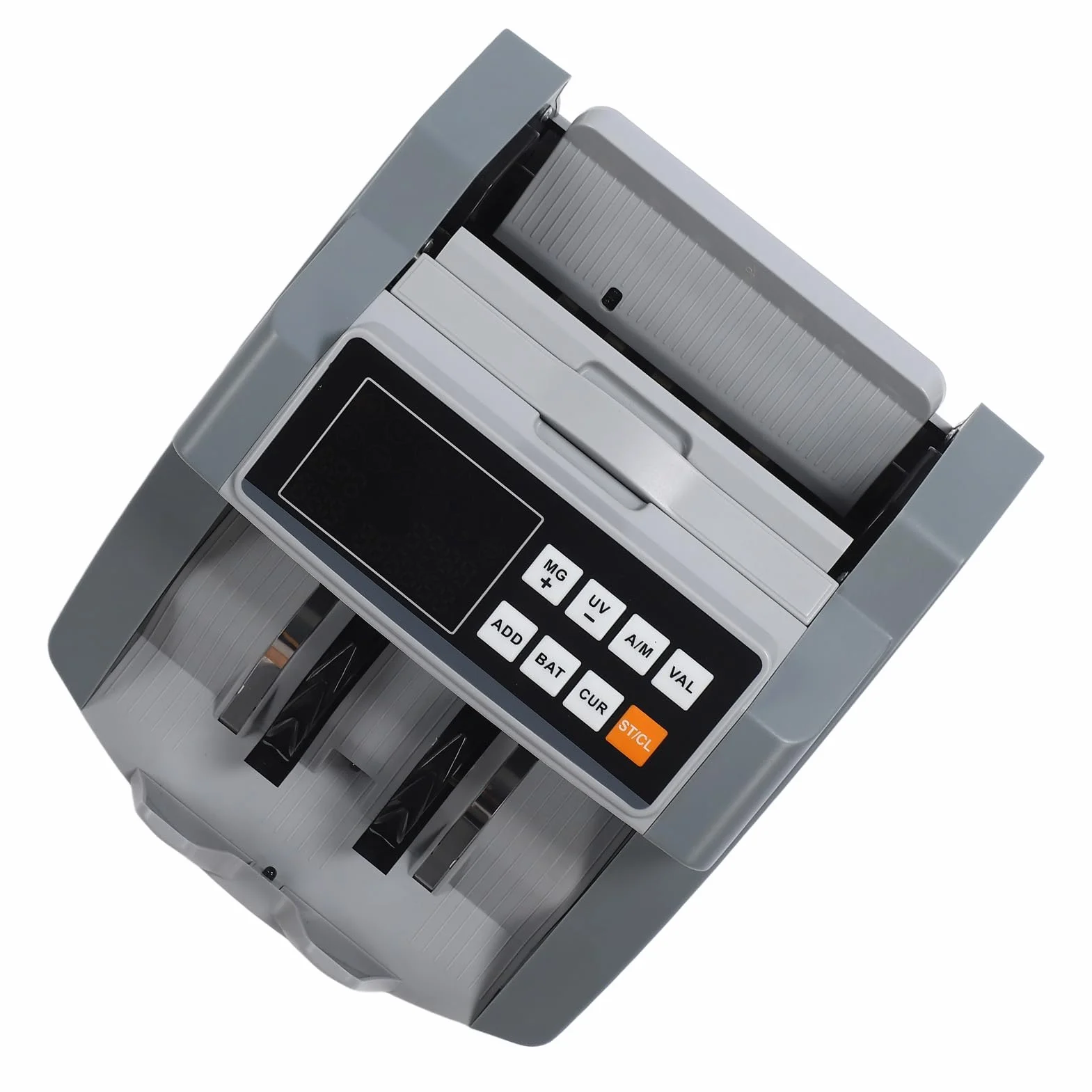 Szybka Liczarka Pieniędzy z Wyświetlaczem LCD Wykrywającym Banknoty MG UG IR, Liczenie w Wielu Trybach, Duża pojemność, Odpowiednia dla Banków i Sklepów (Wtyczka UE od 100 do 240