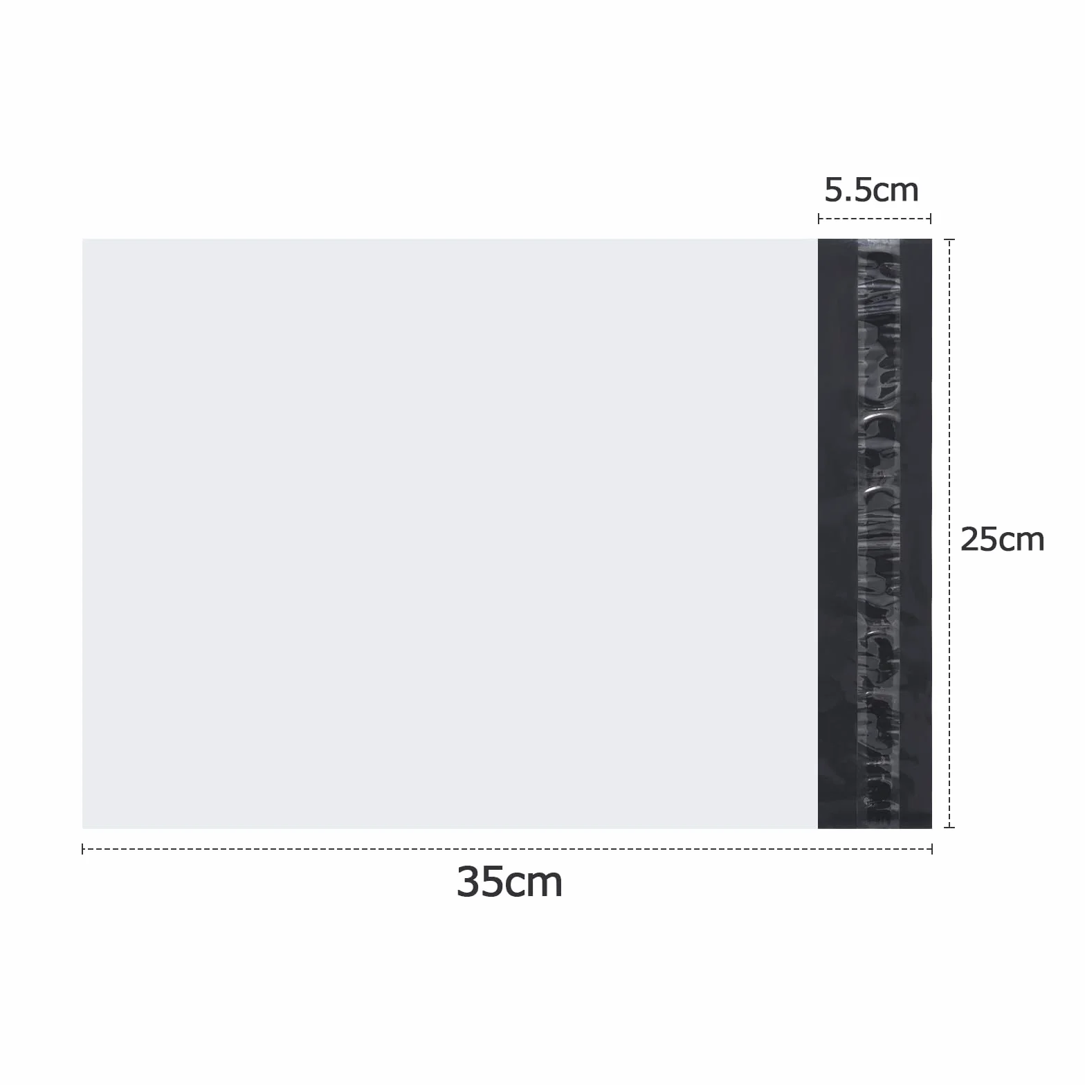 100 sztuk koperty plastikowej wysyłki, 25 x 36 cm, opakowanie wodoszczelne i pyłoszczelne, woreczek wysyłka opakowania opakowania na ubrania, hermetyczne torby samoprzylepne