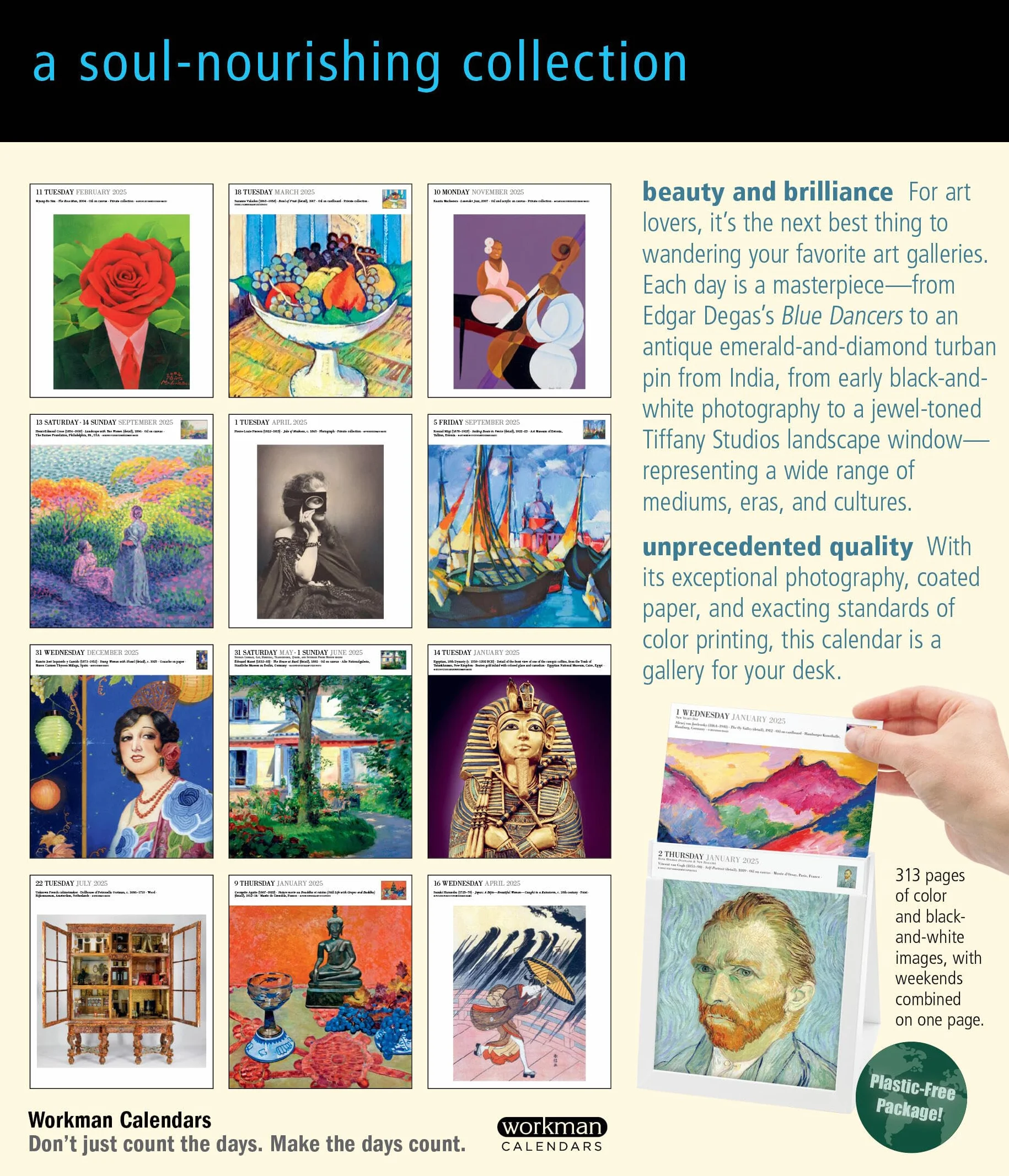 Art Page-A-Day® Gallery Calendar 2025: The Next Best Thing to Exploring Your Favourite Museum