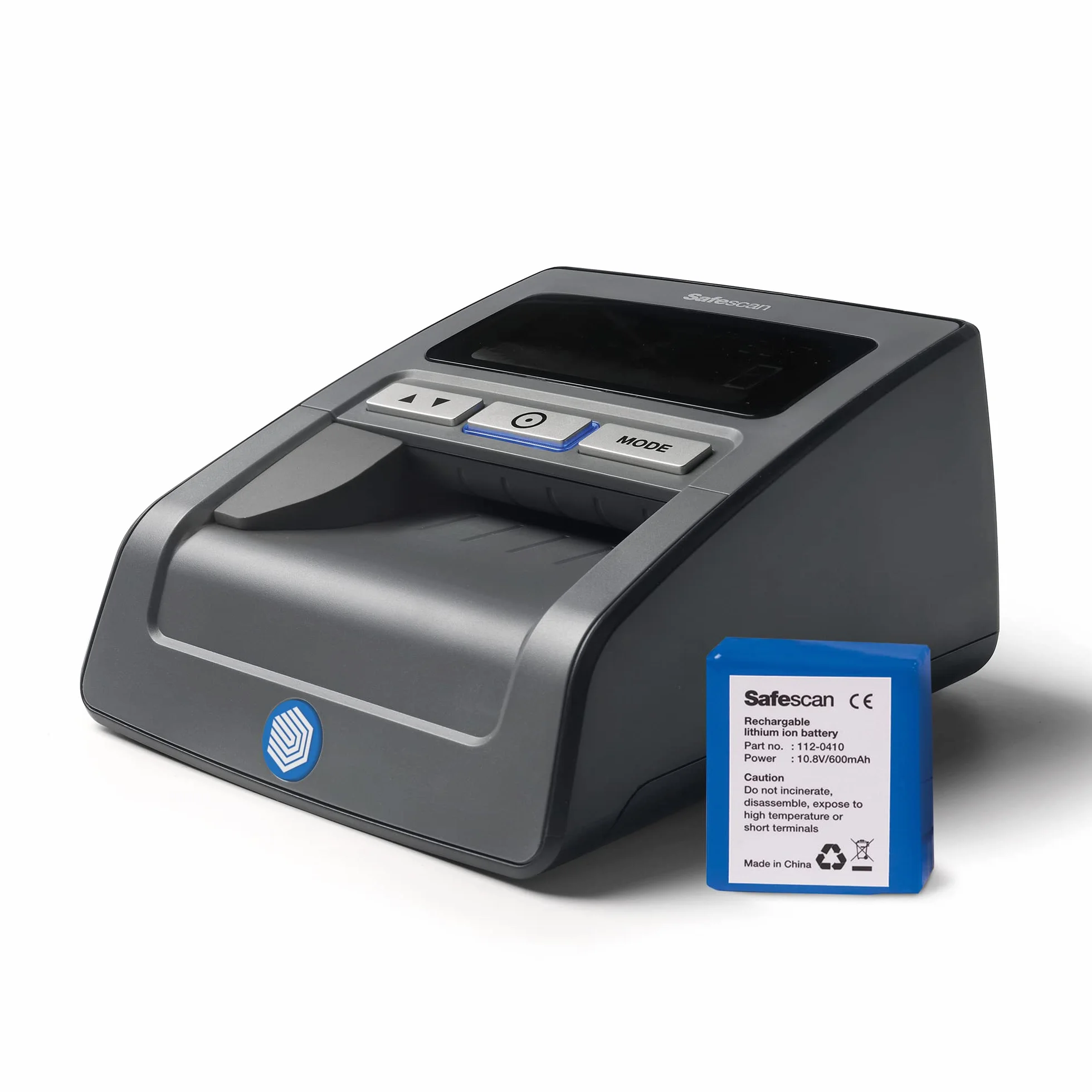 Safescan 185-S - Automatyczny wykrywacz fałszerstw z 7-punktowym wykrywaniem fałszerstw do weryfikacji polskich banknotów - Przeznaczony do wszystkich polskich banknotów