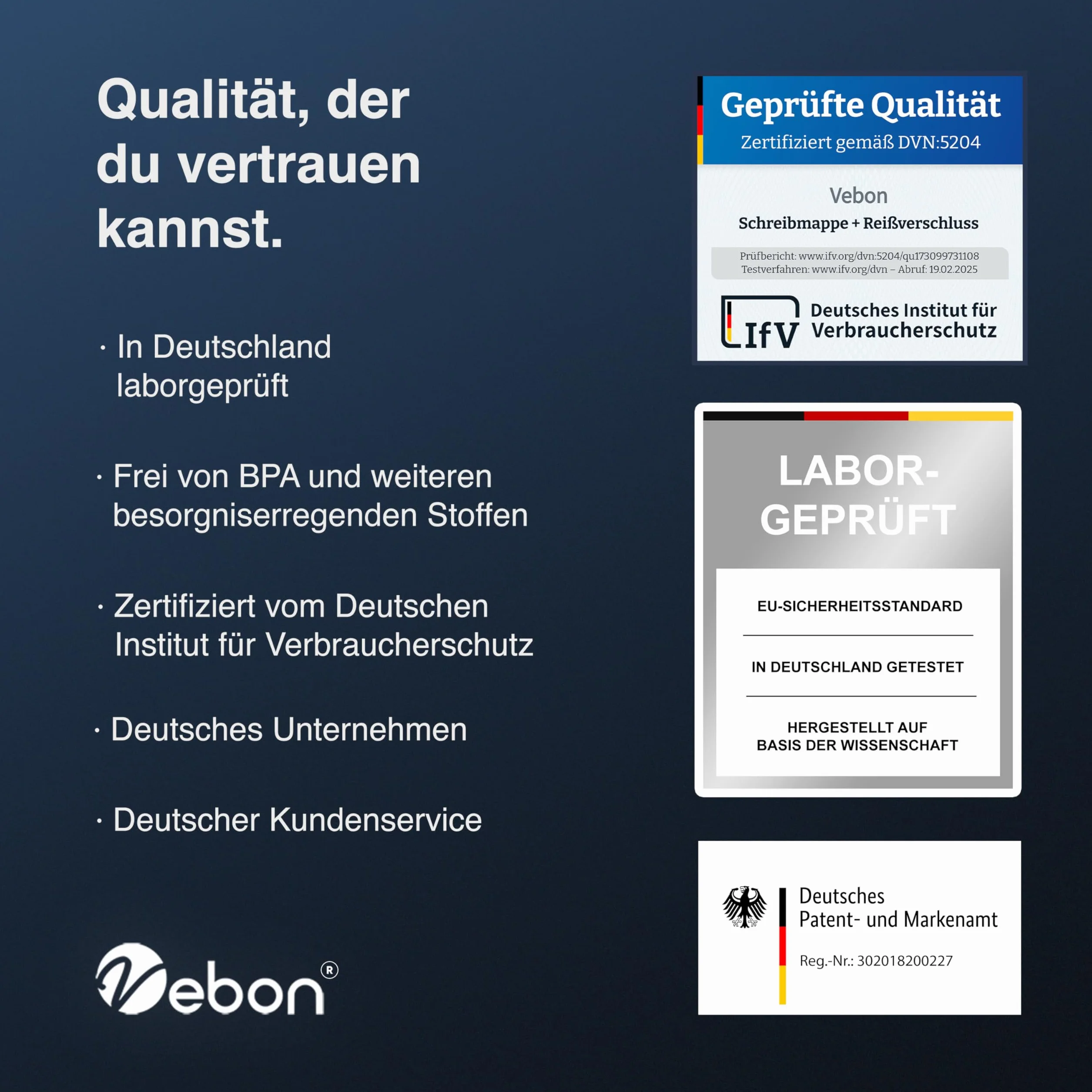 Vebon® Segregator pierścieniowy w formacie A4 "Paryż", zamek błyskawiczny + teczka + kieszeń na laptopa, dodatkowe miejsce do przechowywania, skóra PU, kolor czarny