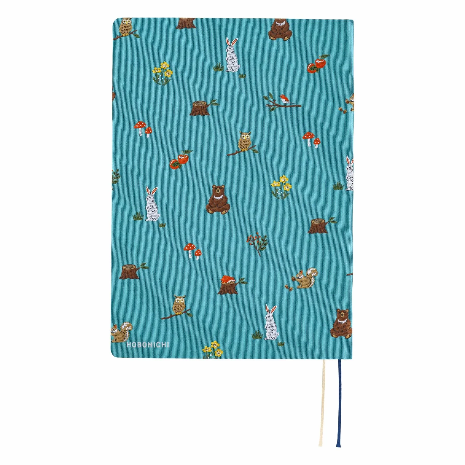 Hobonichi Techo HON A5 2026 – Bow & Tie: In the Forest (angielski, styczeń Start Planner)