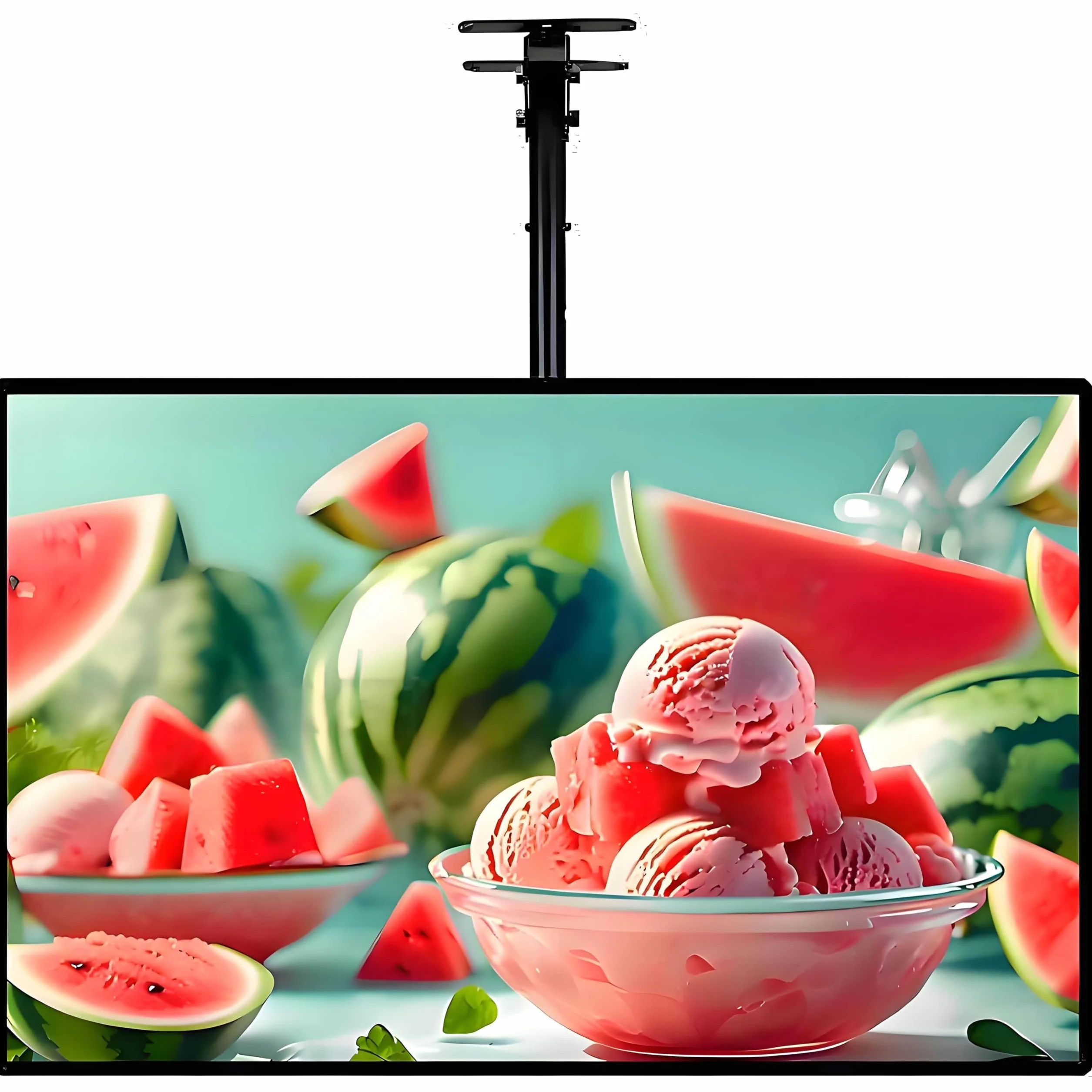 Tablica świetlna LED do wyświetlania menu w restauracjach typu fast food, smukła rama zatrzaskowa z podświetleniem LED, tablice menu z podświetleniem LED, do kawiarni Horizontal-50×70cm