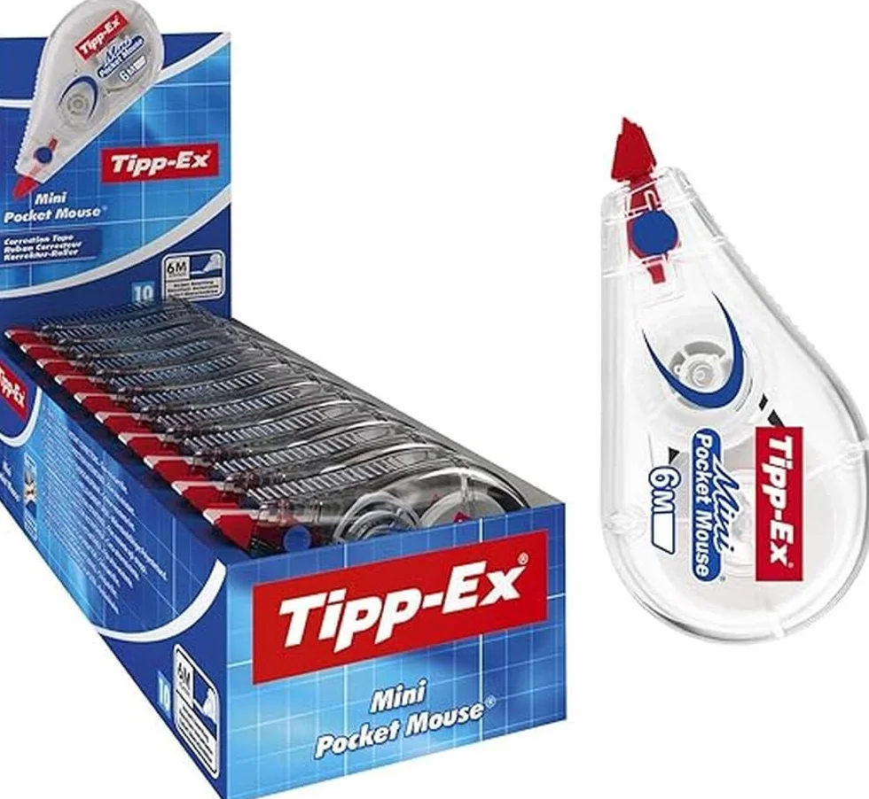 TIPP-EX Mini Pocket Mouse Korektor Pudełko 10szt