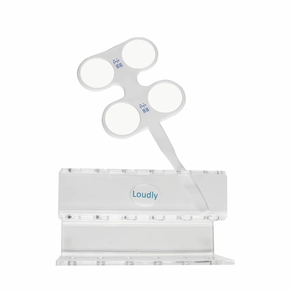 Flipper optyczny Tester wzroku okulary Optometryczne Soczewka flipper Okulistyczny flipper Zestaw potwierdzający flipper Okulistyczny Instrumenty optyczne (±1.75D)