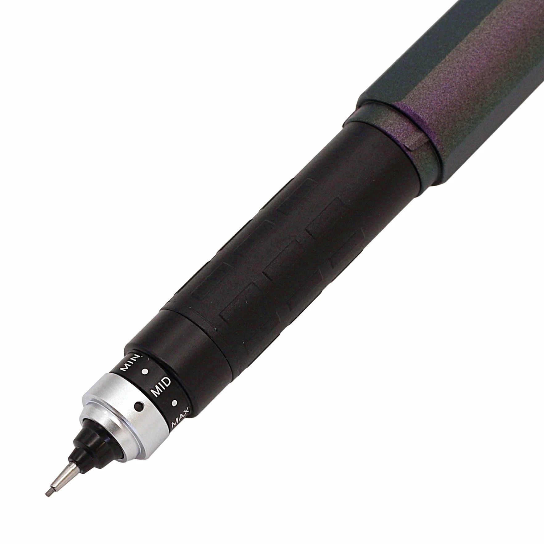 Uni Kuru Toga M5-50001PA.11 ołówek mechaniczny 0,5 mm automatyczny obrót ołowiu fioletowy zorza polarna