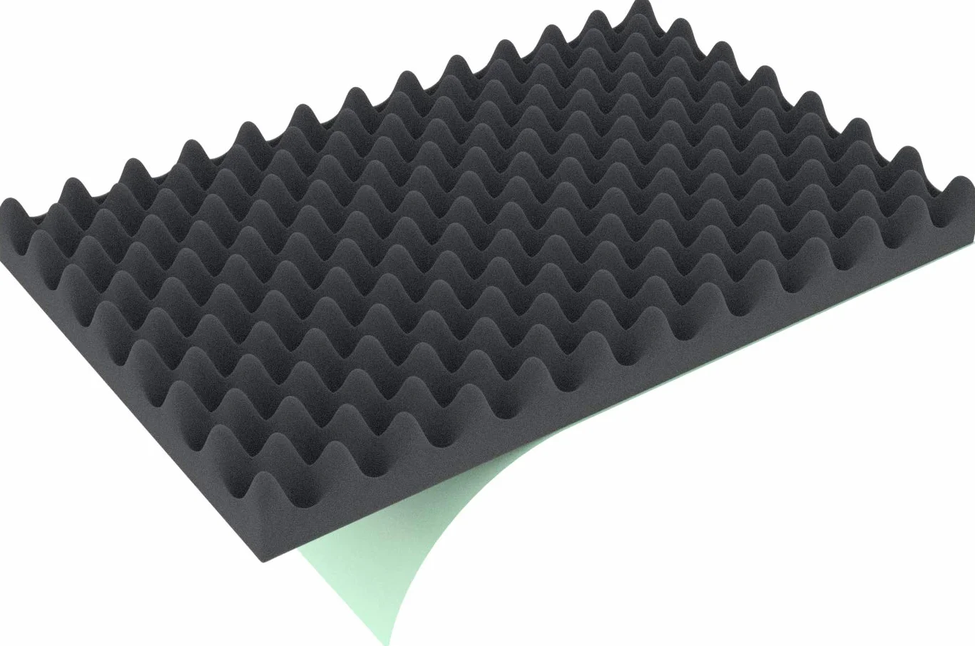 DMNP040S 565 mm x 365 mm x 40 mm Pianka karbowana jednostronnie samoprzylepna