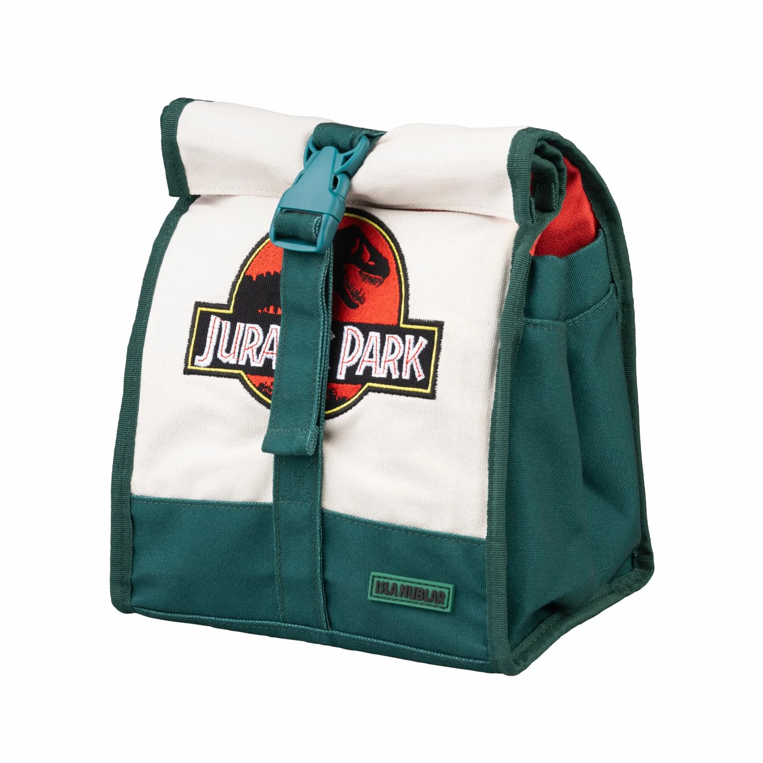 Grupo Erik Insulated Lunch Bag Jurassic Park Merchandise | 8.7 x 13 x 6.3 in - 22 x 33 x 16 cm Cool Bag Lunch Box Adults, Kids Lunch Box, School Lunch Bag | Jurassic Park Gifts, Jurassic World Rebirth
