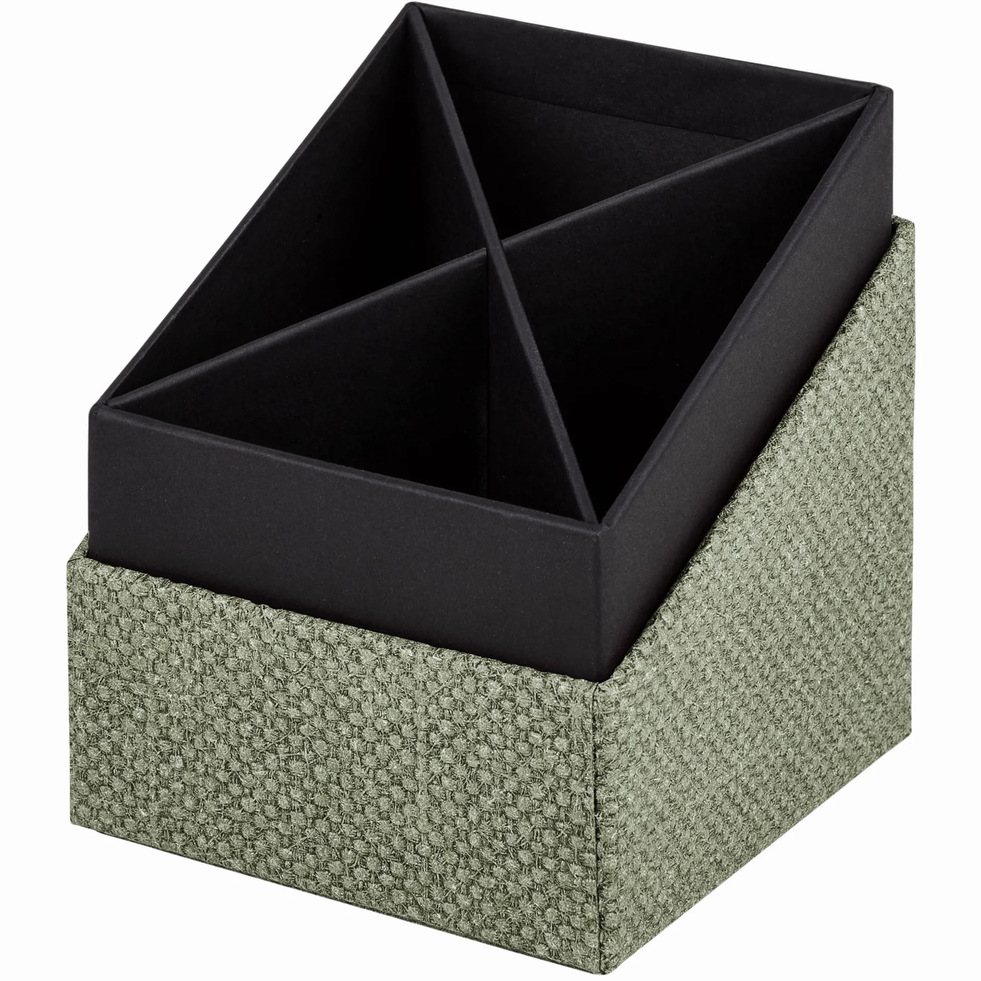 Rössler Papier S.O.H.O. Przybornik na długopisy 86 x 86 x 100 mm Special Line Sage 1 szt.