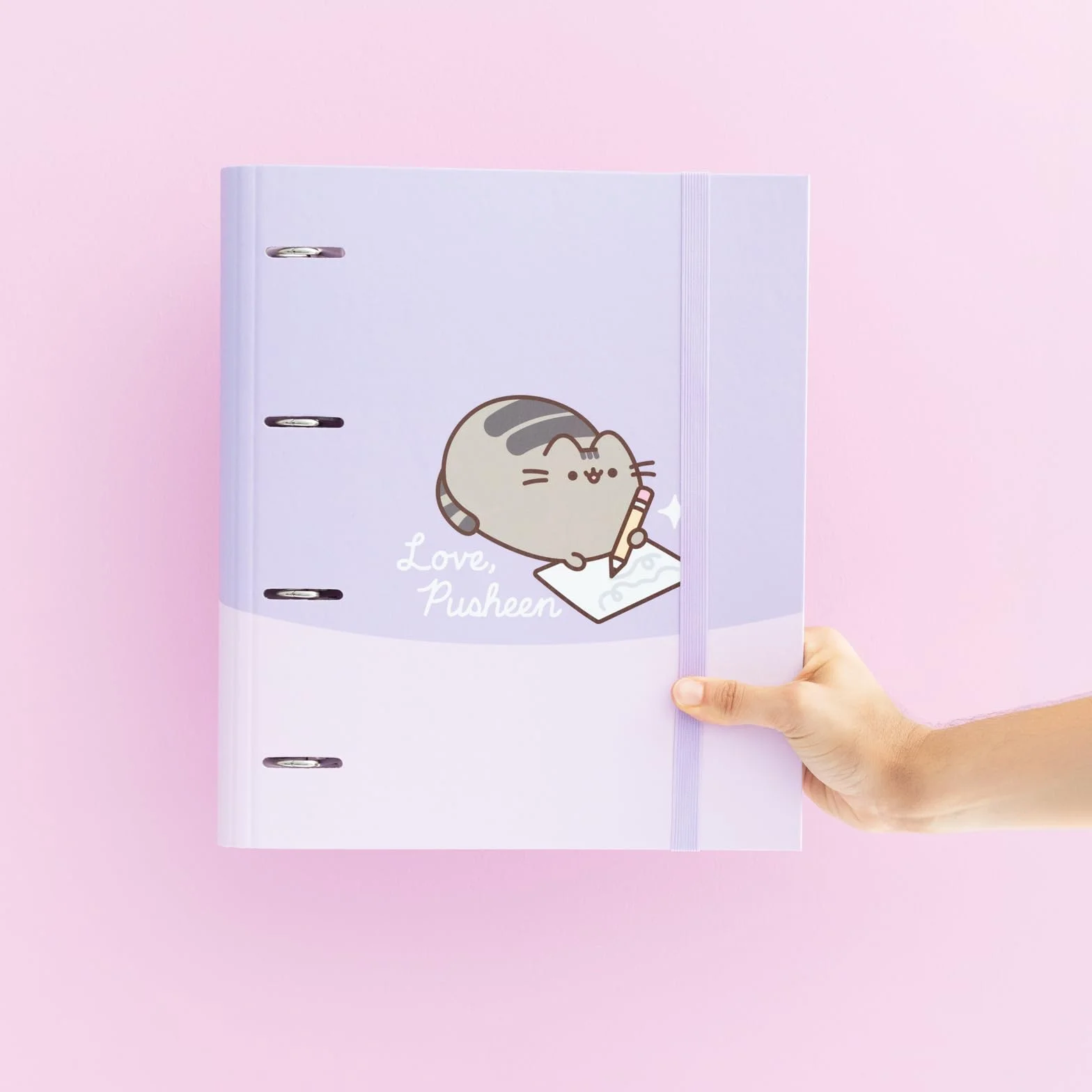Grupo Erik Pusheen Ring Binder Stacjonerka A4 10.6 x 12.6 cal - 27 x 32 cm