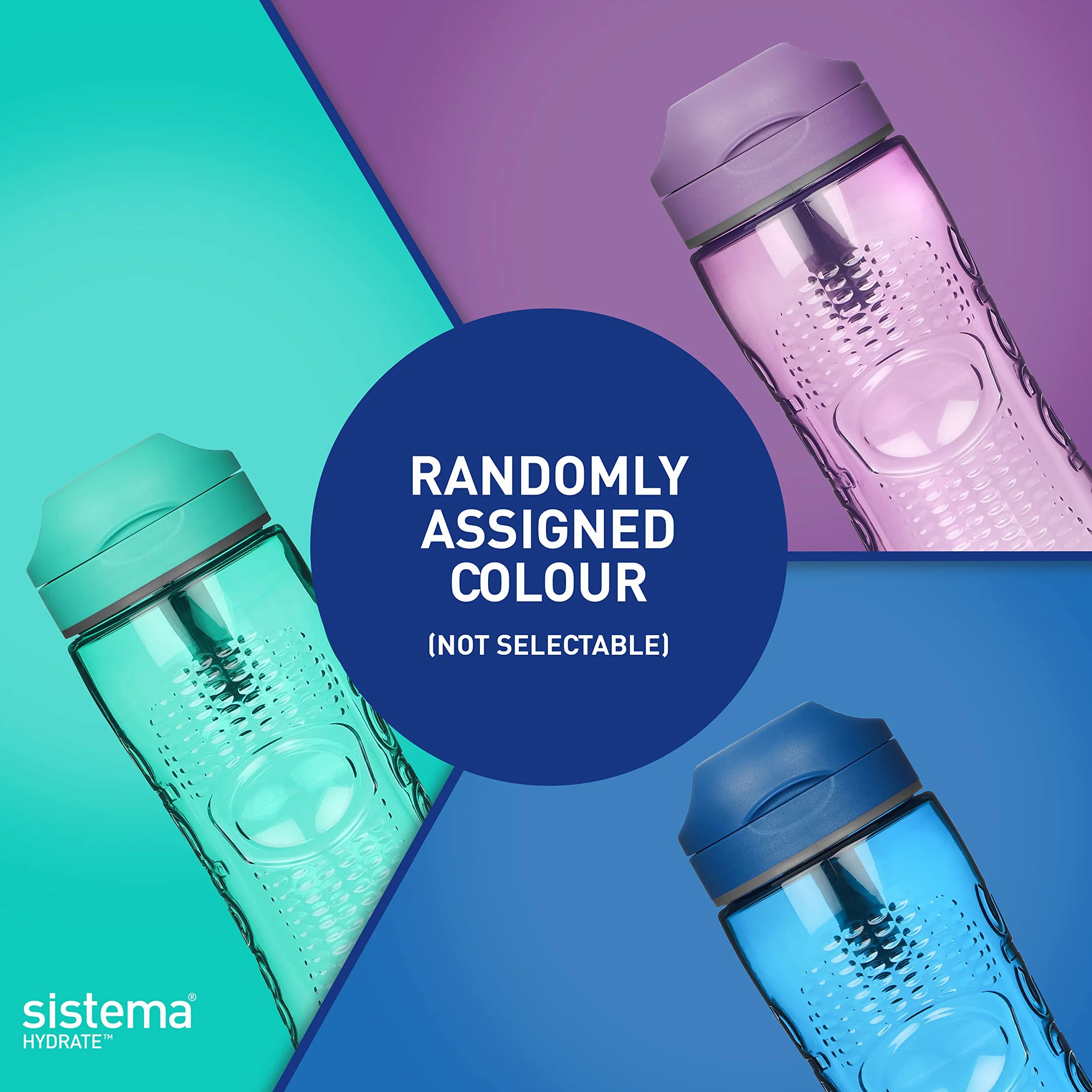 Sistema Hydrate Butelka na Wodę, Wielokolorowy, 800 ml