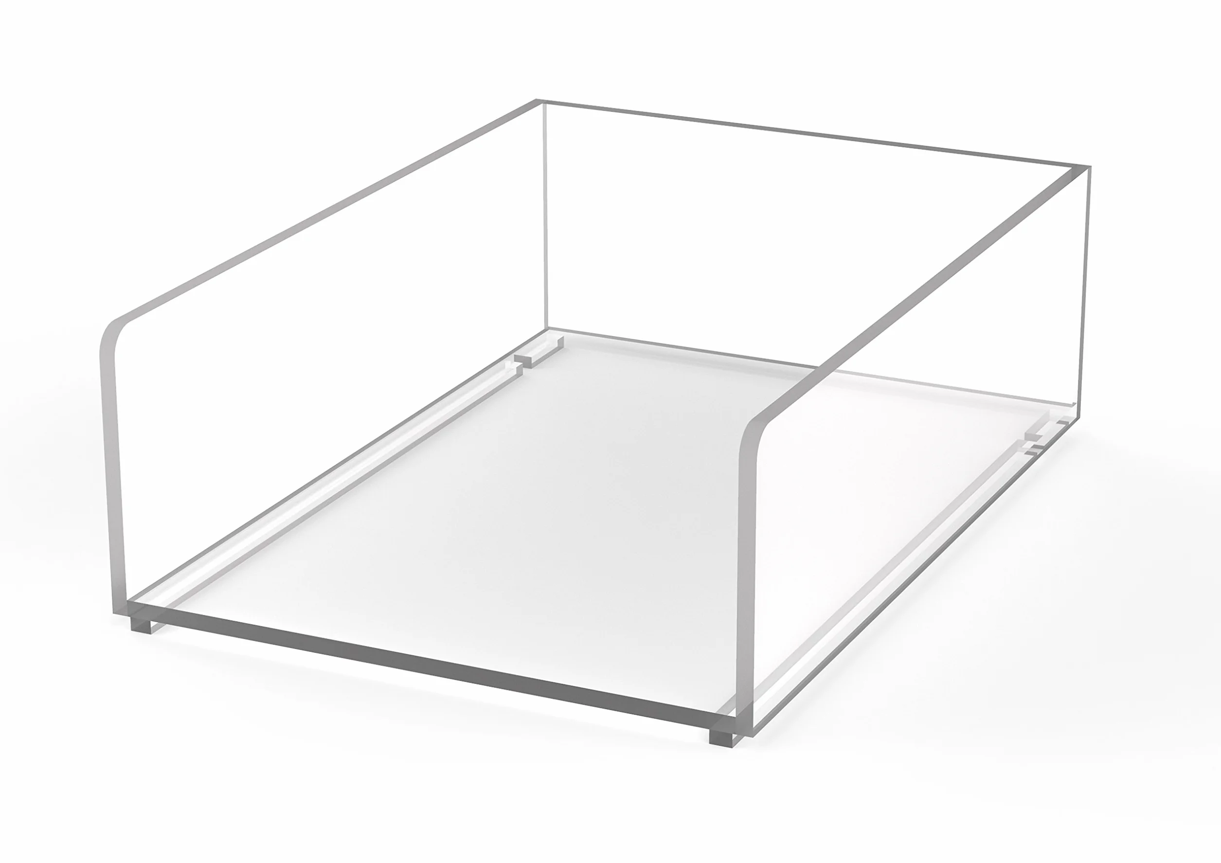 MAUL Pudełko na Karteczki Din A6 Akryl Przezroczyste 165x120x53 mm 1 Sztuka