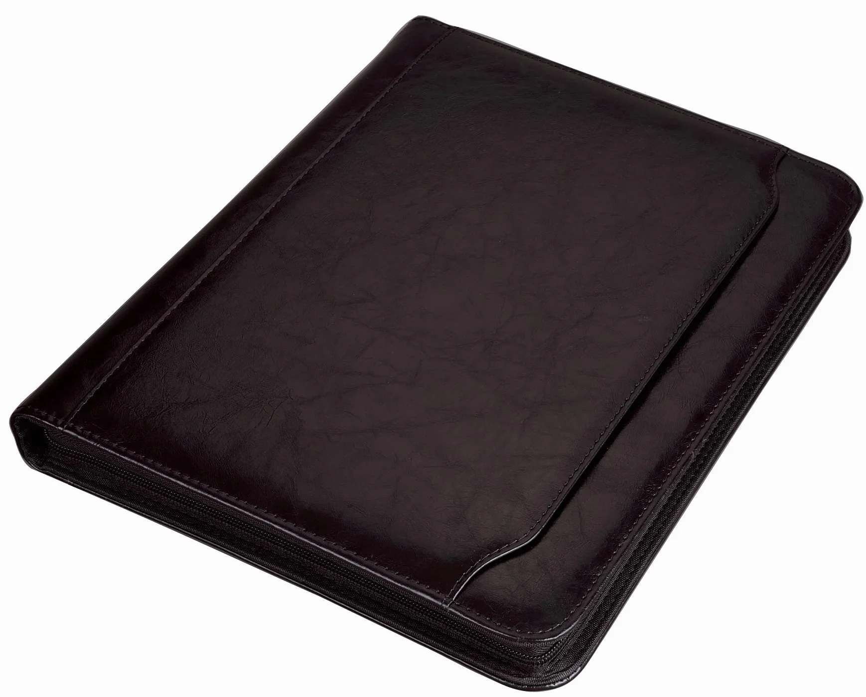 Alassio 30064 segregator MASSA DIN A4 teczka konferencyjna imitacja skóry brązowa 34x27x4 cm z kalkulatorem