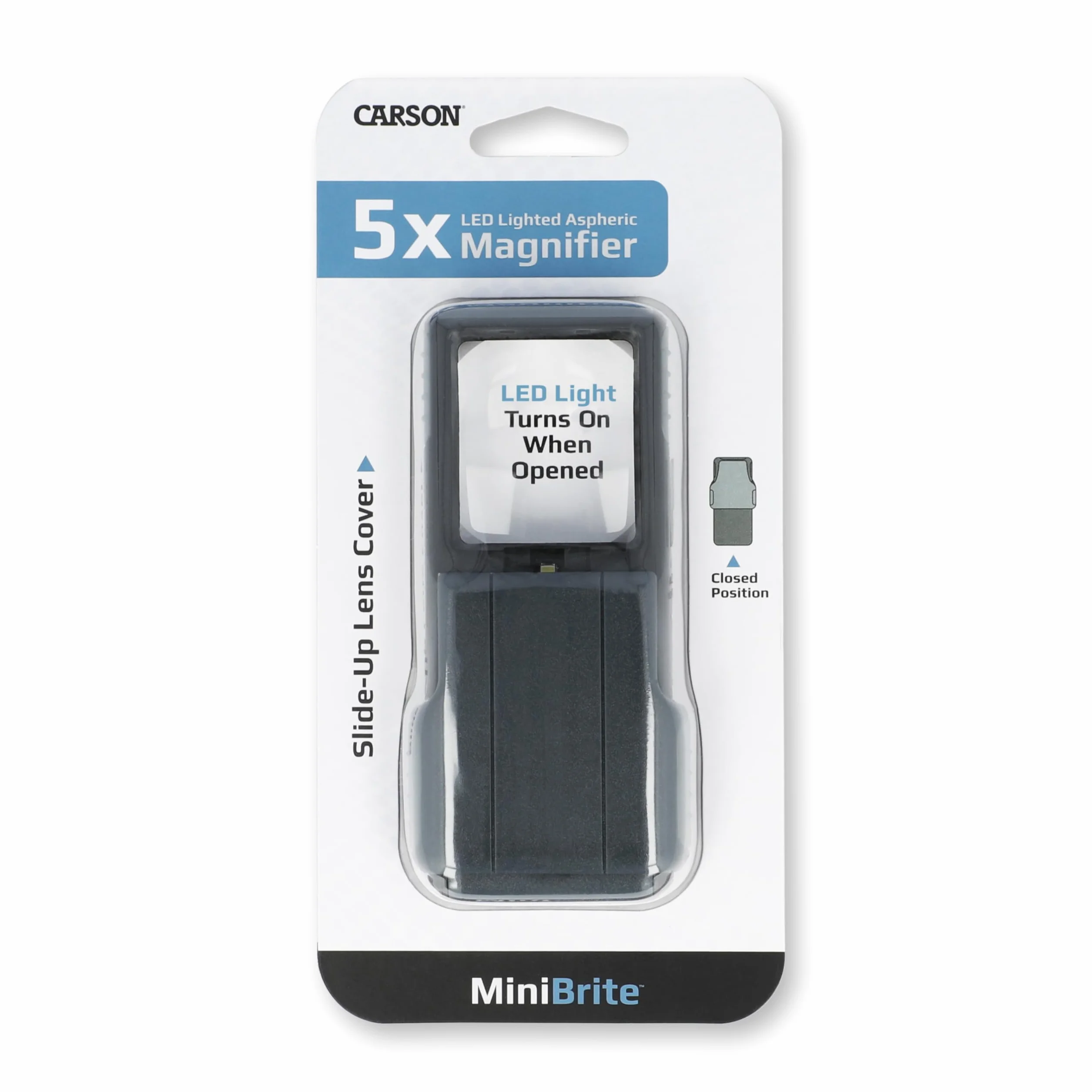 Lupa kieszonkowa Carson MiniBrite 5x LED PO-55