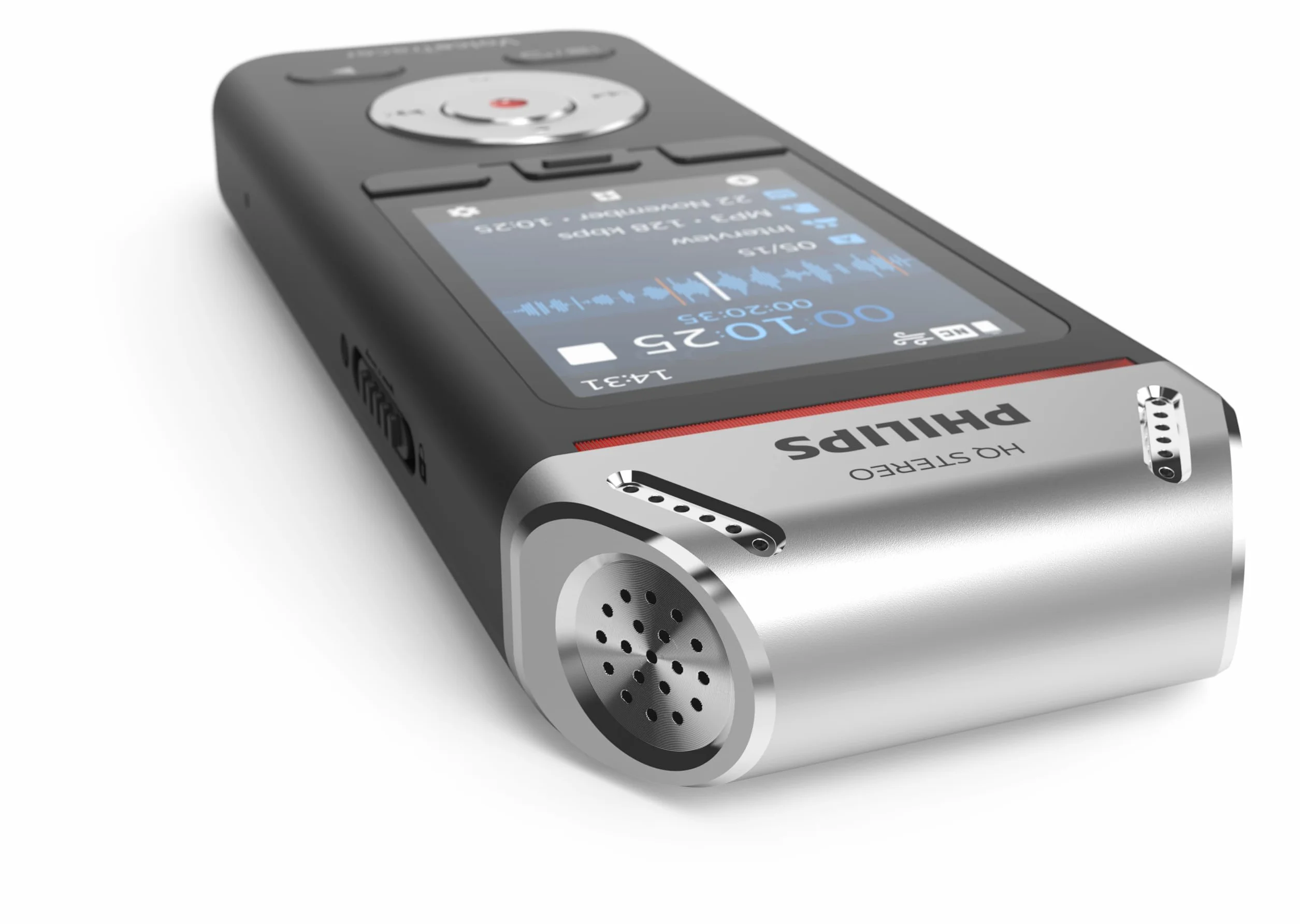 Philips Dvt2111 Dyktafon Cyfrowy, Czarny, 8 GB