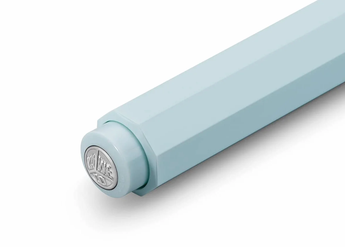 Kaweco Skyline Sport Mint Business długopis z wysokiej jakości tworzywa sztucznego o ośmiokątnym wzornictwie, 12 g, lekki długopis kieszonkowy z niezawodnym mechanizmem krzywizny serca