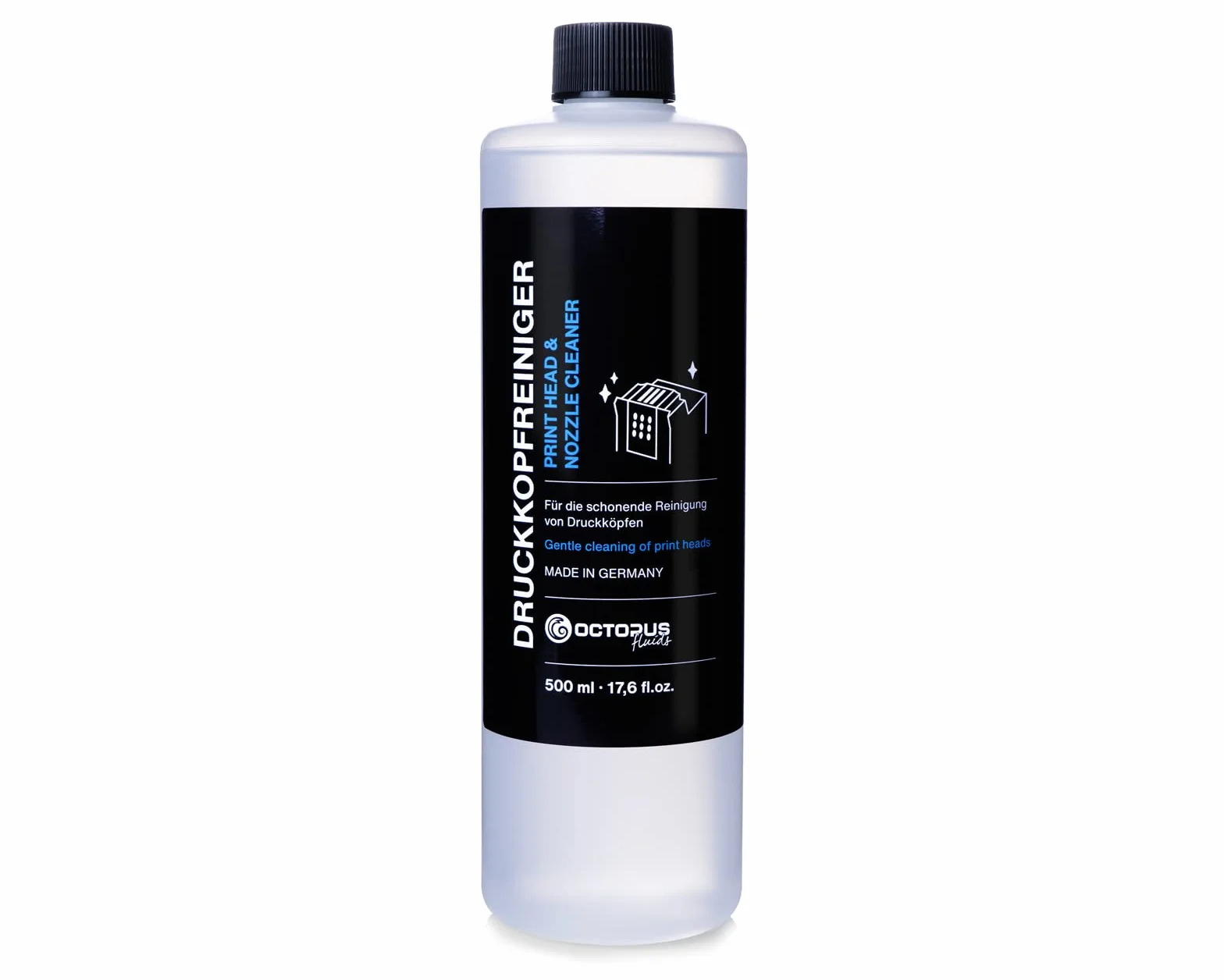 Środek do czyszczenia dysz 500 ml do głowic drukujących Brother z adapterem węża