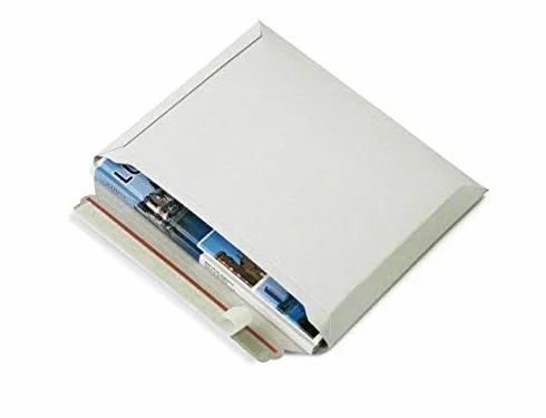 Koperty wysyłkowe białe karton pełny (wypełnienie poprzeczne) karton DIN A5+ -175 x 250 mm do 50 mm wysokość wypełnienia (PS.161) (100)