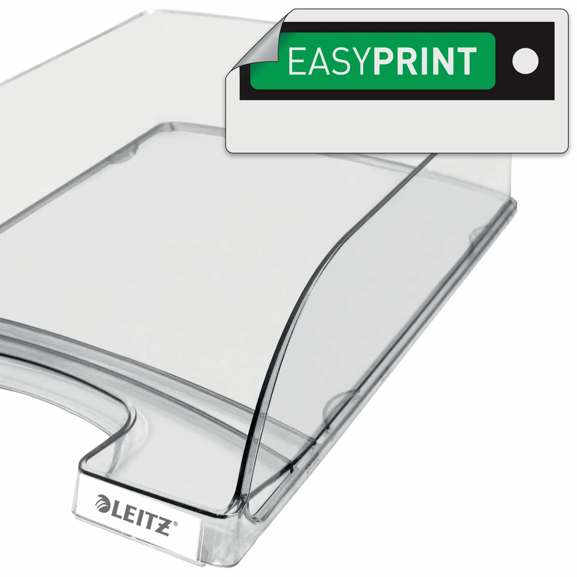 Leitz 52270001 Kosz na listy, format A4, 5 sztuk, w jakości premium, możliwość układania w stos jako organizer na biurko, możliwość łączenia z serią Plus, kolor biały