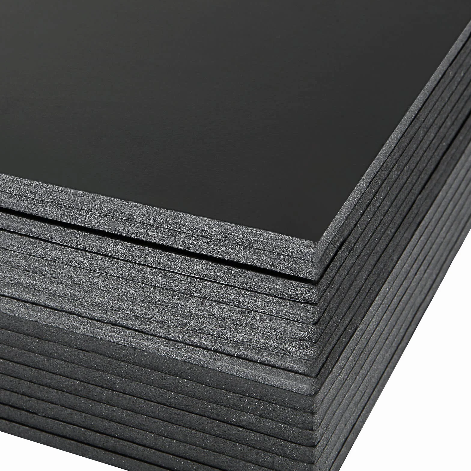 STARVAST Opakowanie 16 czarnych kartonów piankowych A3, 5 mm płyta z pianki polistyrenowej, czarna deska piankowa do sztuki, prezentacji, szkoły, biura (297 mm×420 mmM)