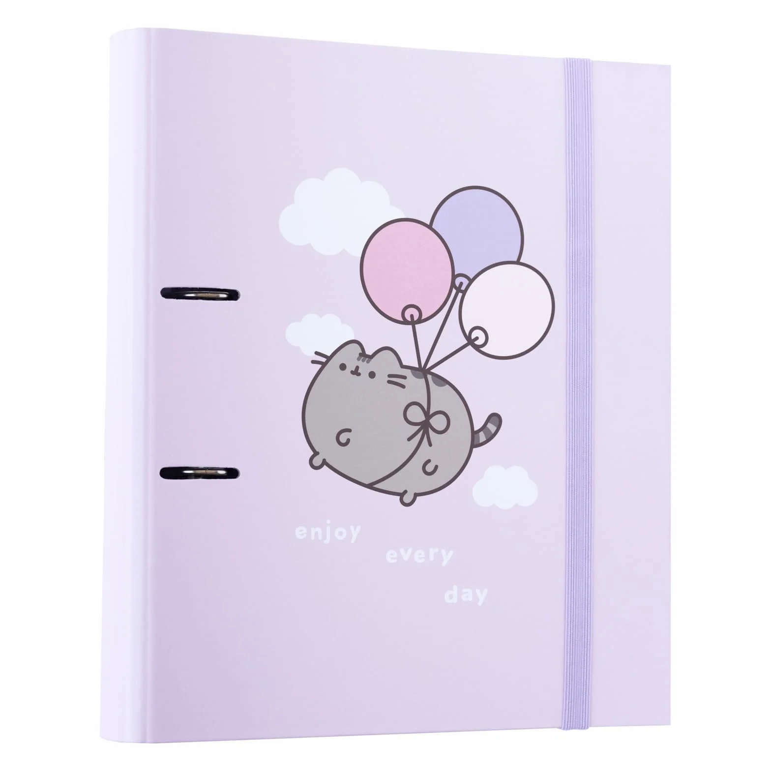 Grupo Erik Pusheen A4 Segregator 2-Ringowy | 27 x 32 cm | Artykuły Papiernicze i Prezenty z Kotem Pusheen