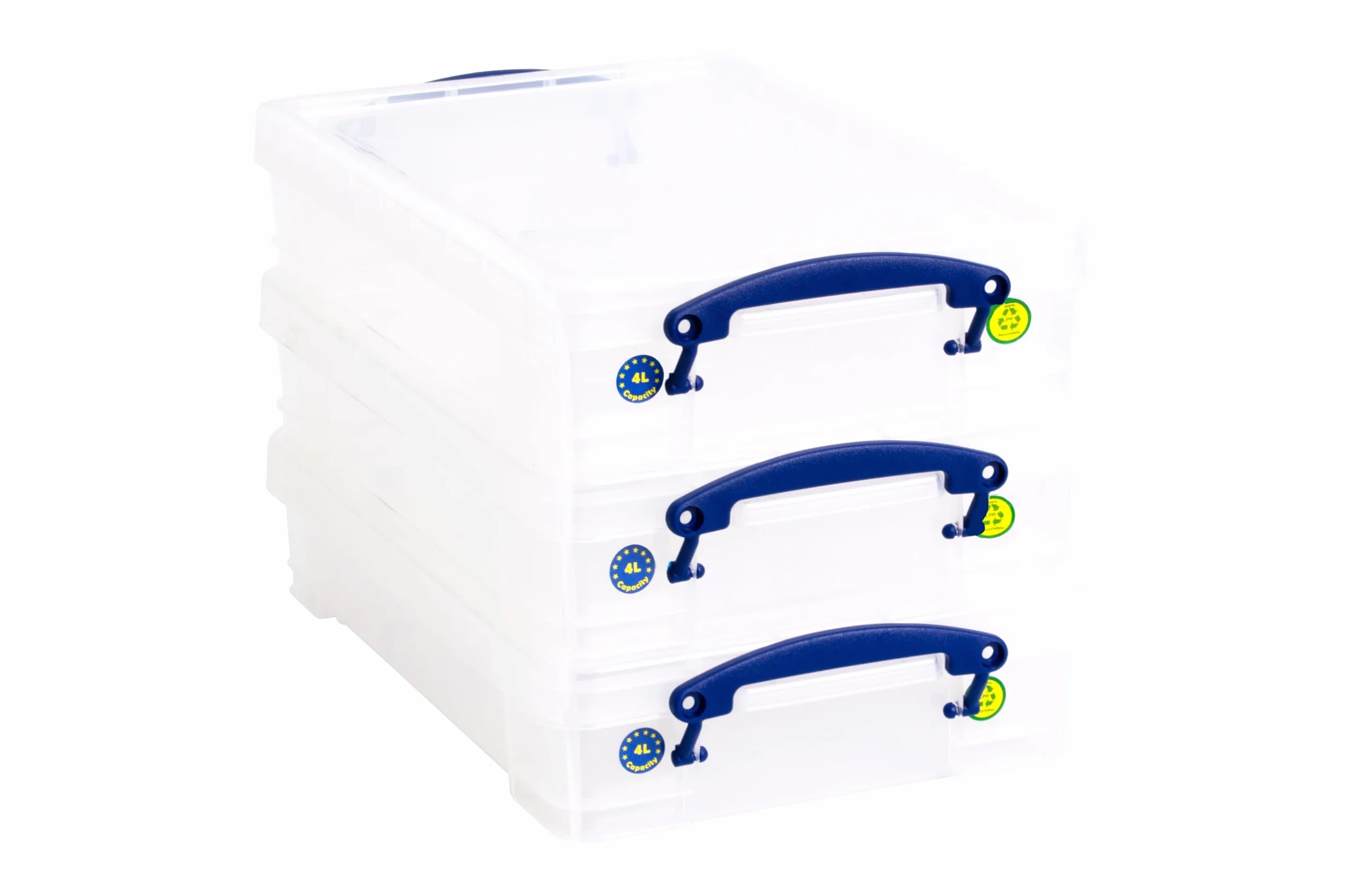 Really Useful Box pudełko do przechowywania 4,0 l A4 przezroczyste