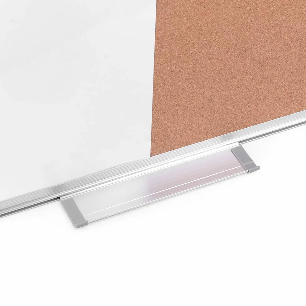 Tablica suchościeralna, tablica magnetyczna z aluminiową ramą, tablica suchościeralna, tablica magnetyczna, tablica suchościeralna i magnetyczna tablica do przypinania, lakierowana na biało