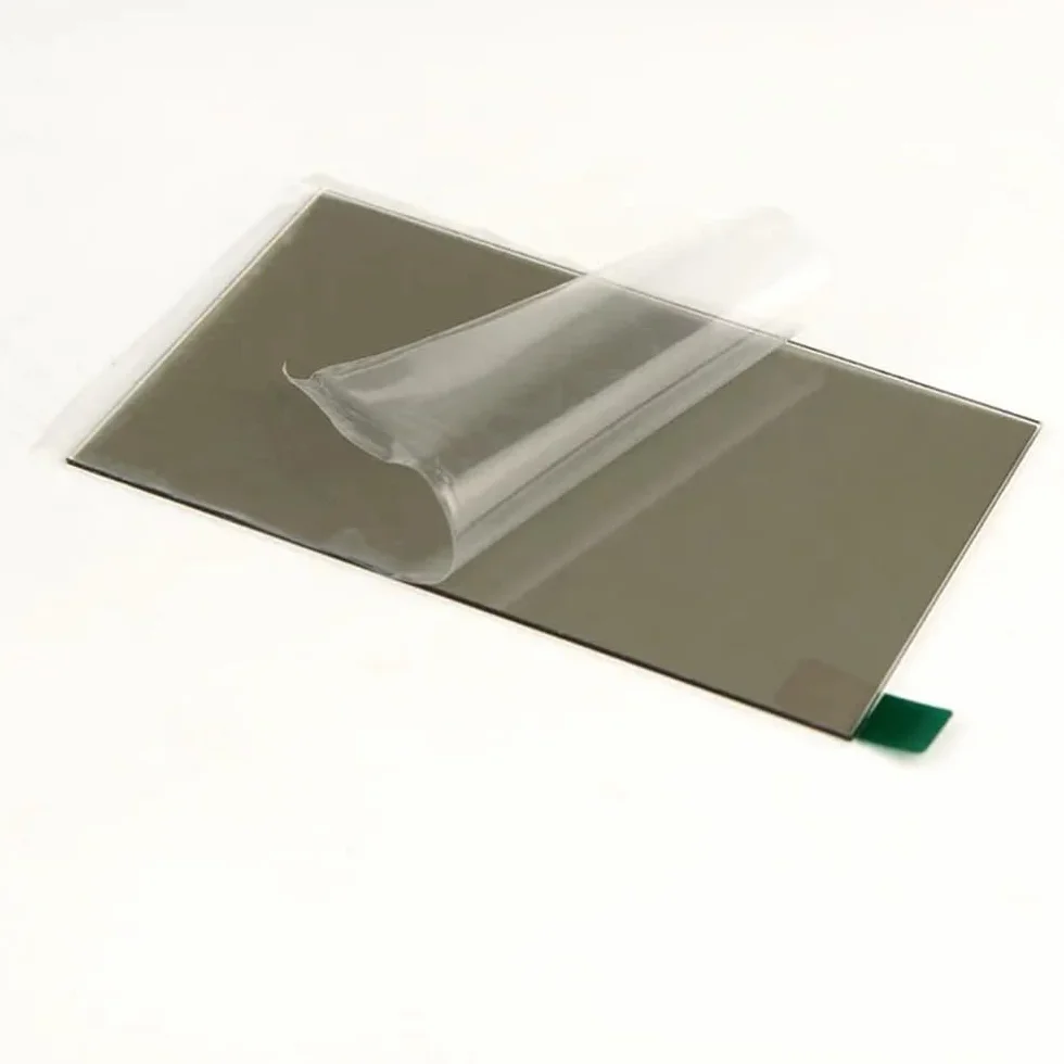 Szkło termoizolacyjne polaryzacyjne 96x60x1mm projektor foliowy 4 cale akcesoria do naprawy ekranu