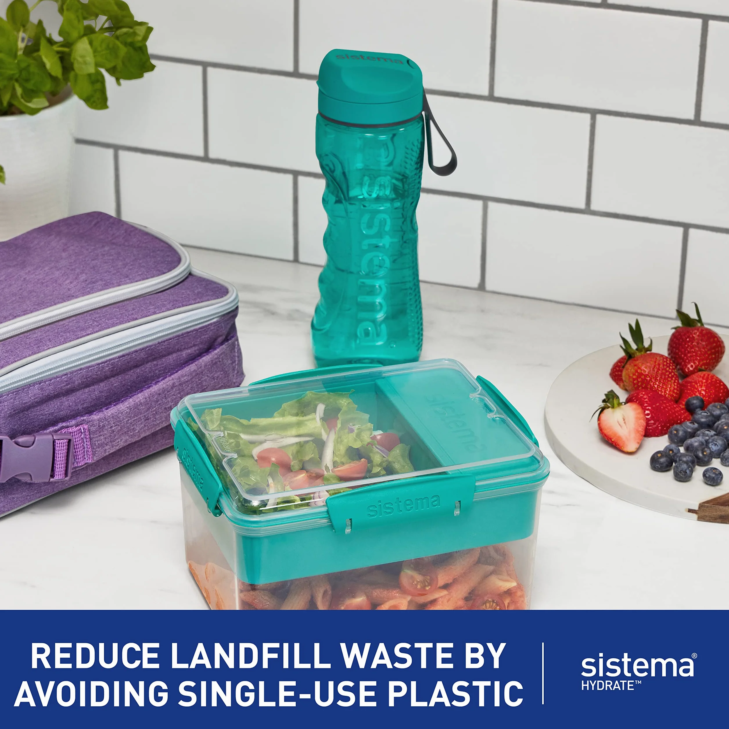 Sistema Hydrate Butelka na Wodę, Wielokolorowy, 800 ml