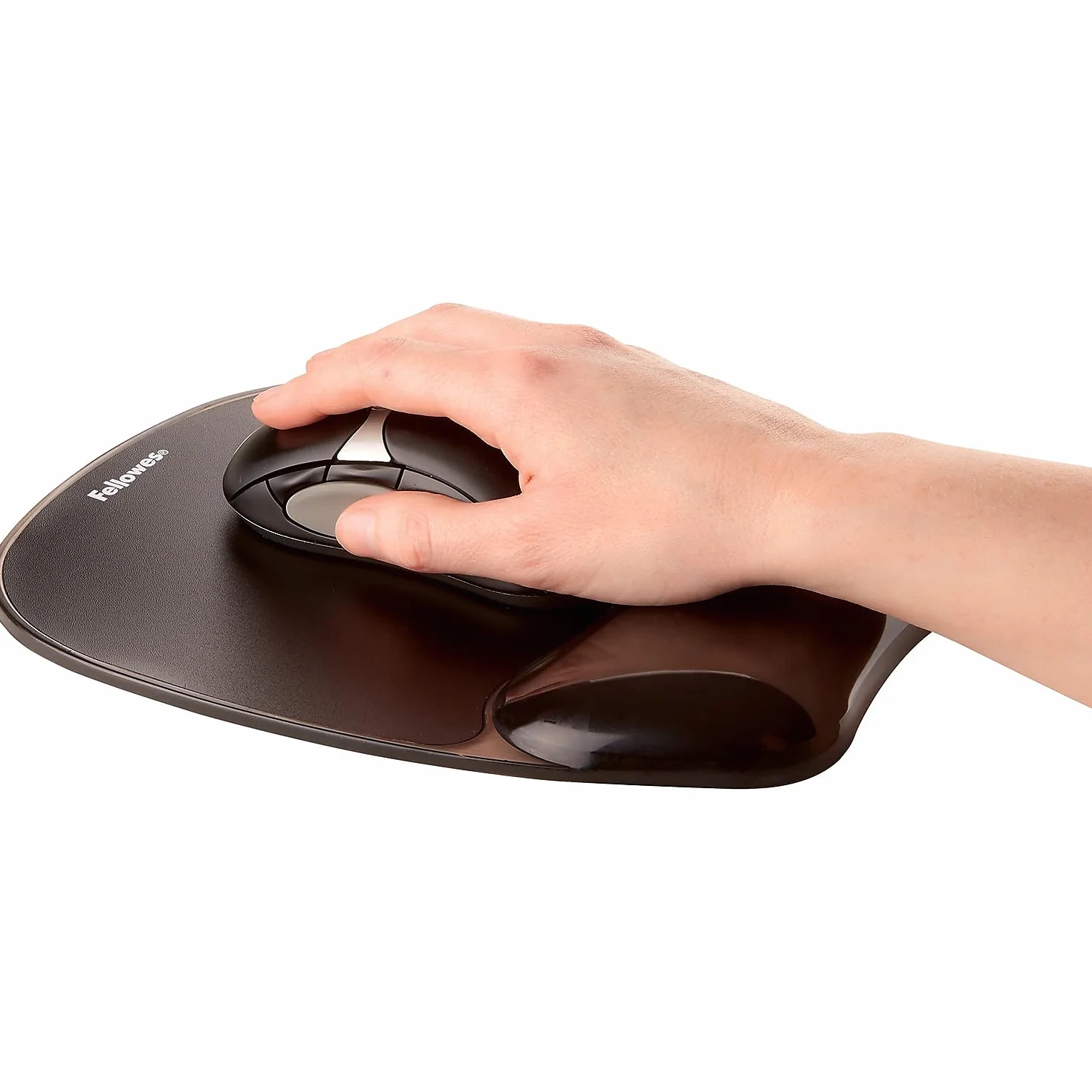Fellowes 9112101 Podkładka pod Mysz, Czarny, 2.54 x 20.16 x 23.5 cm
