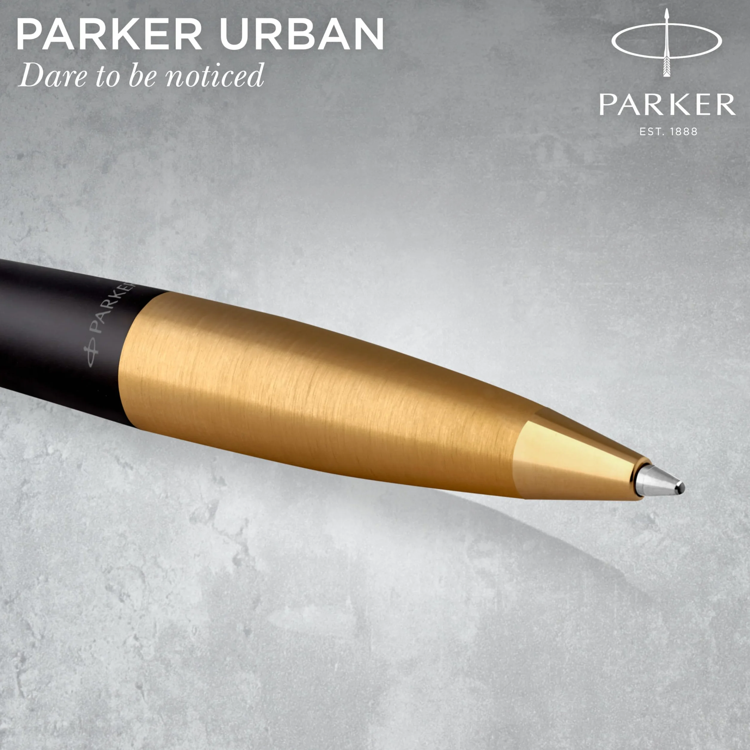 Parker Urban Twist 2143640 Długopis, Czarny/Złoty, 136 cm