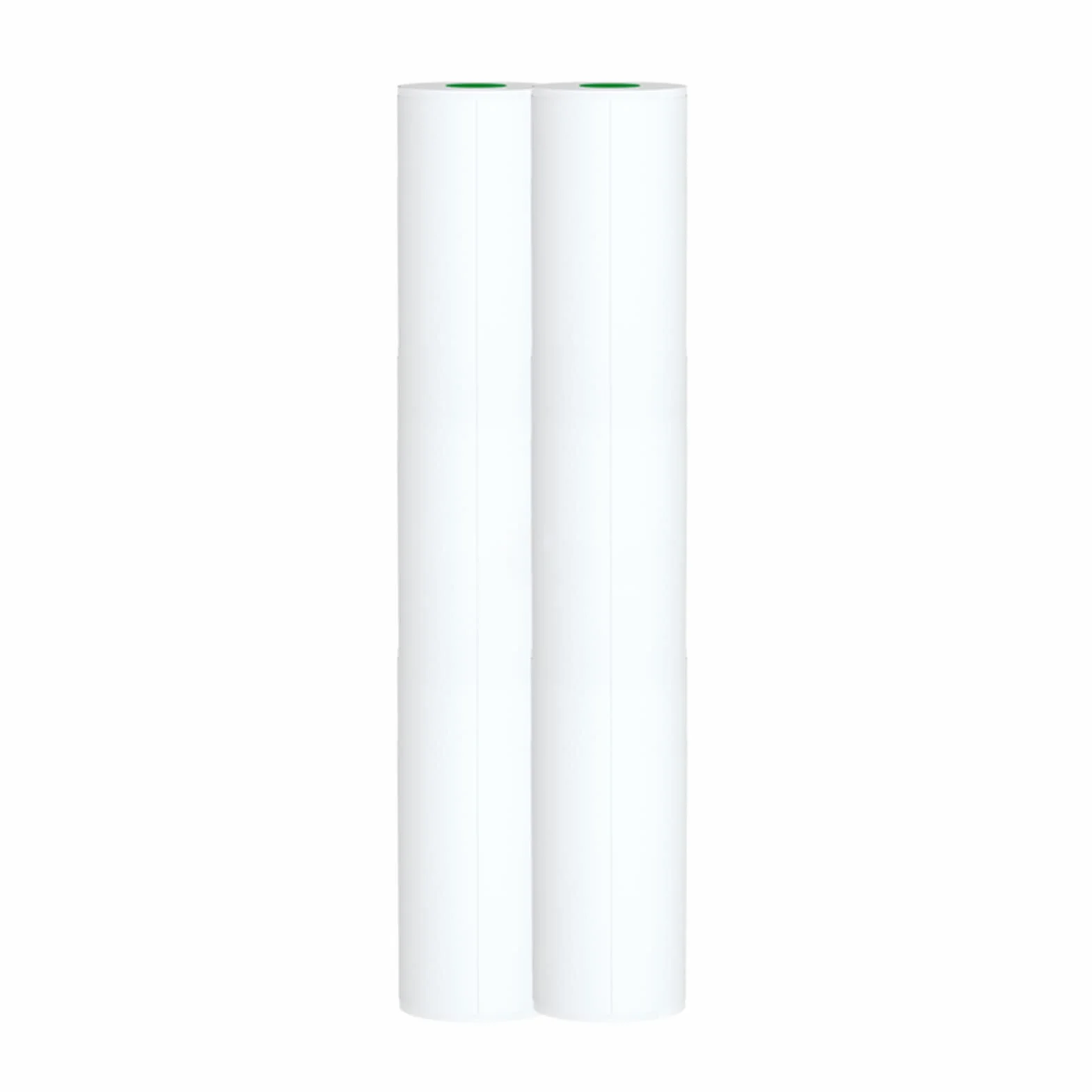 Bisofice Papier do drukarki termicznej A4, 2 rolki, kompatybilny ze wszystkimi przenośnymi drukarkami termicznymi, nie zawiera BPA, idealny do drukowania zdjęć, 22 arkusze/rolka