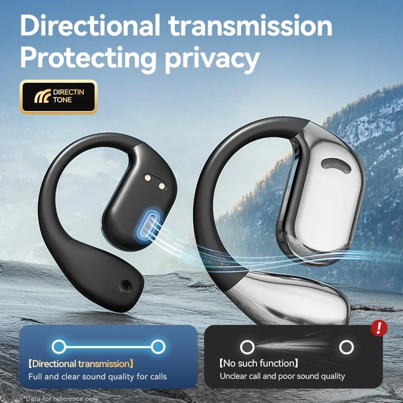 Słuchawki tłumaczeniowe Hy-T26 Pro Bluetooth 144 języki, translator earbuds czarne M75