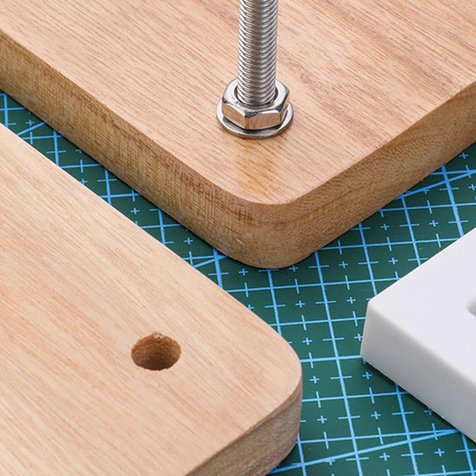 Book Press Wood, zestaw do bindowania książek, zestaw do bindowania książek, ręcznie wykonany dla uczniów, nauczycieli lub miłośników rzemiosła artystycznego