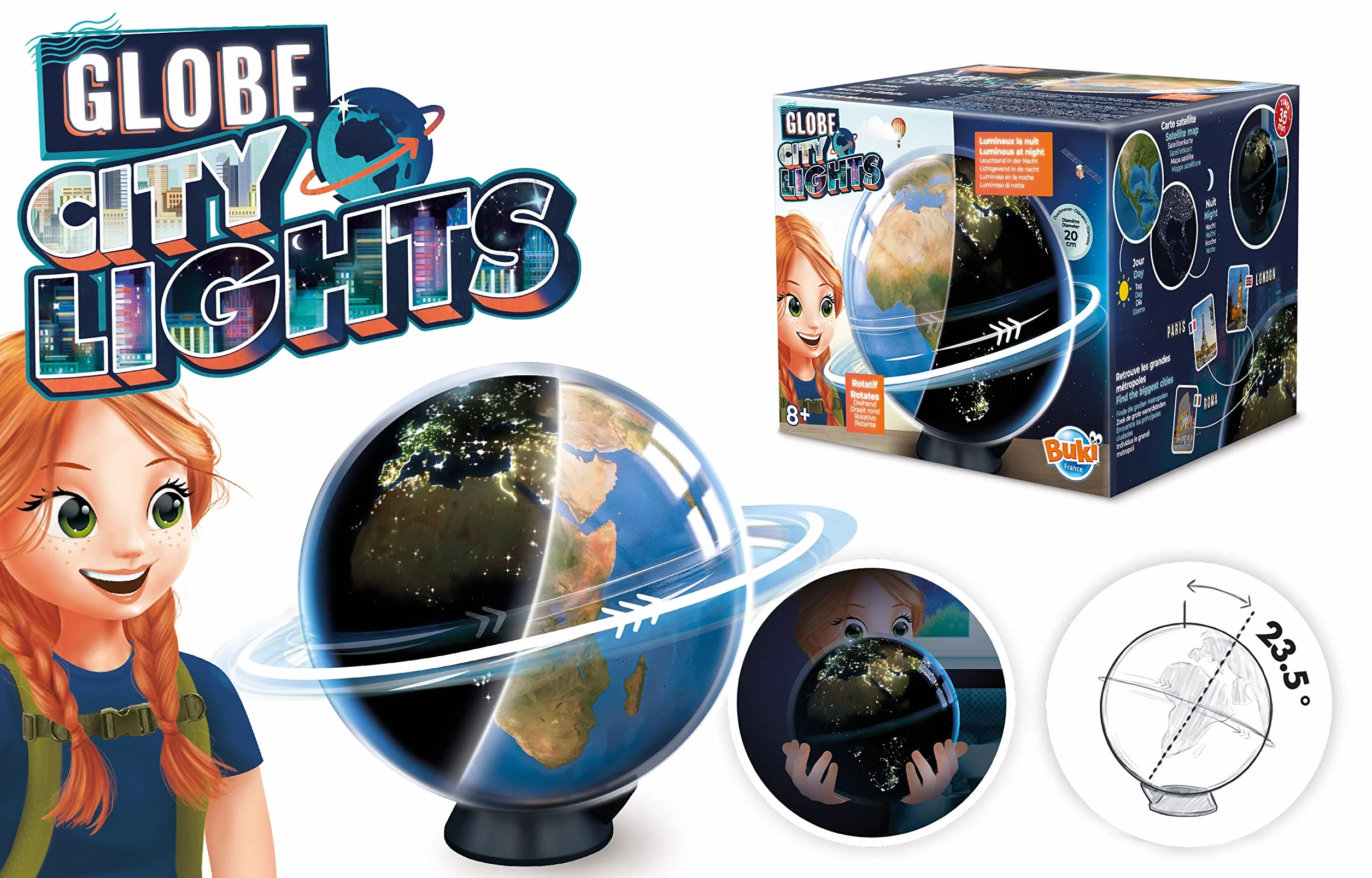 Globe citylight Buki 7347