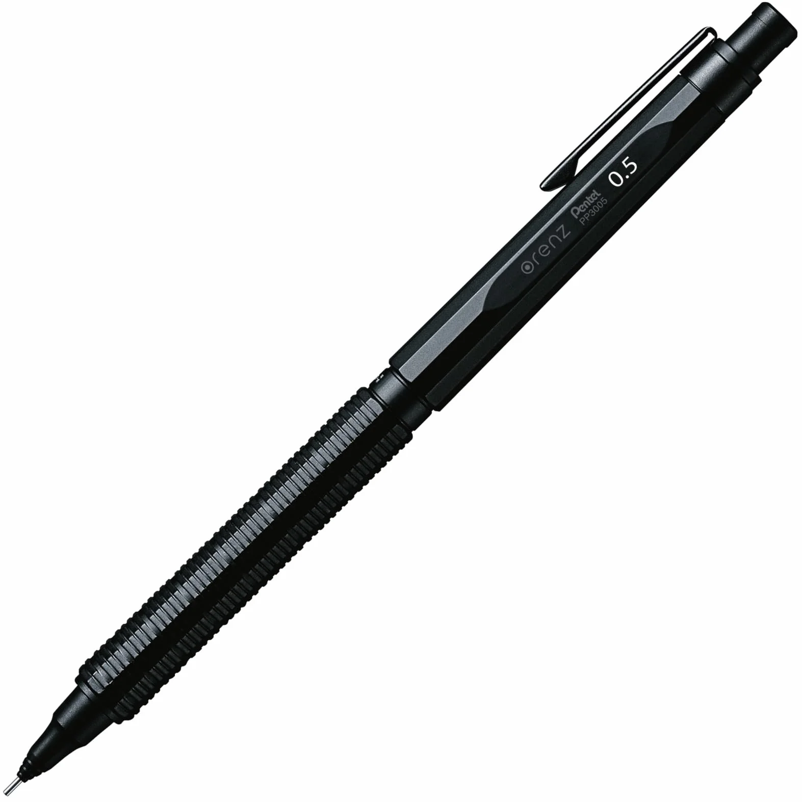 Pentel Orenz Nero PP3005-A Ołówek Mechaniczny, Czarny, 0.5mm
