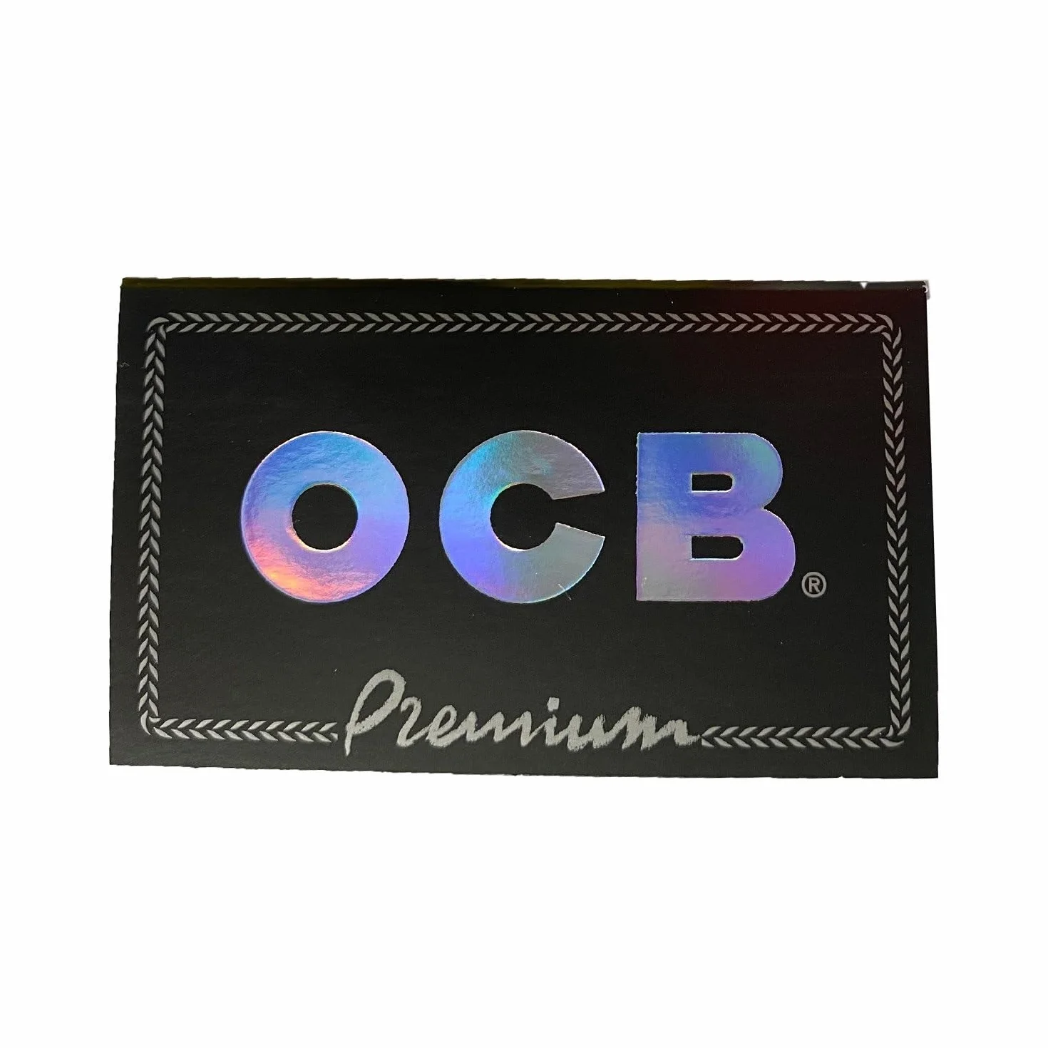 OCB 16706 Premium krótki nr 4 czarny, 25 zeszytów po 100 kartek (36 x 69 mm)