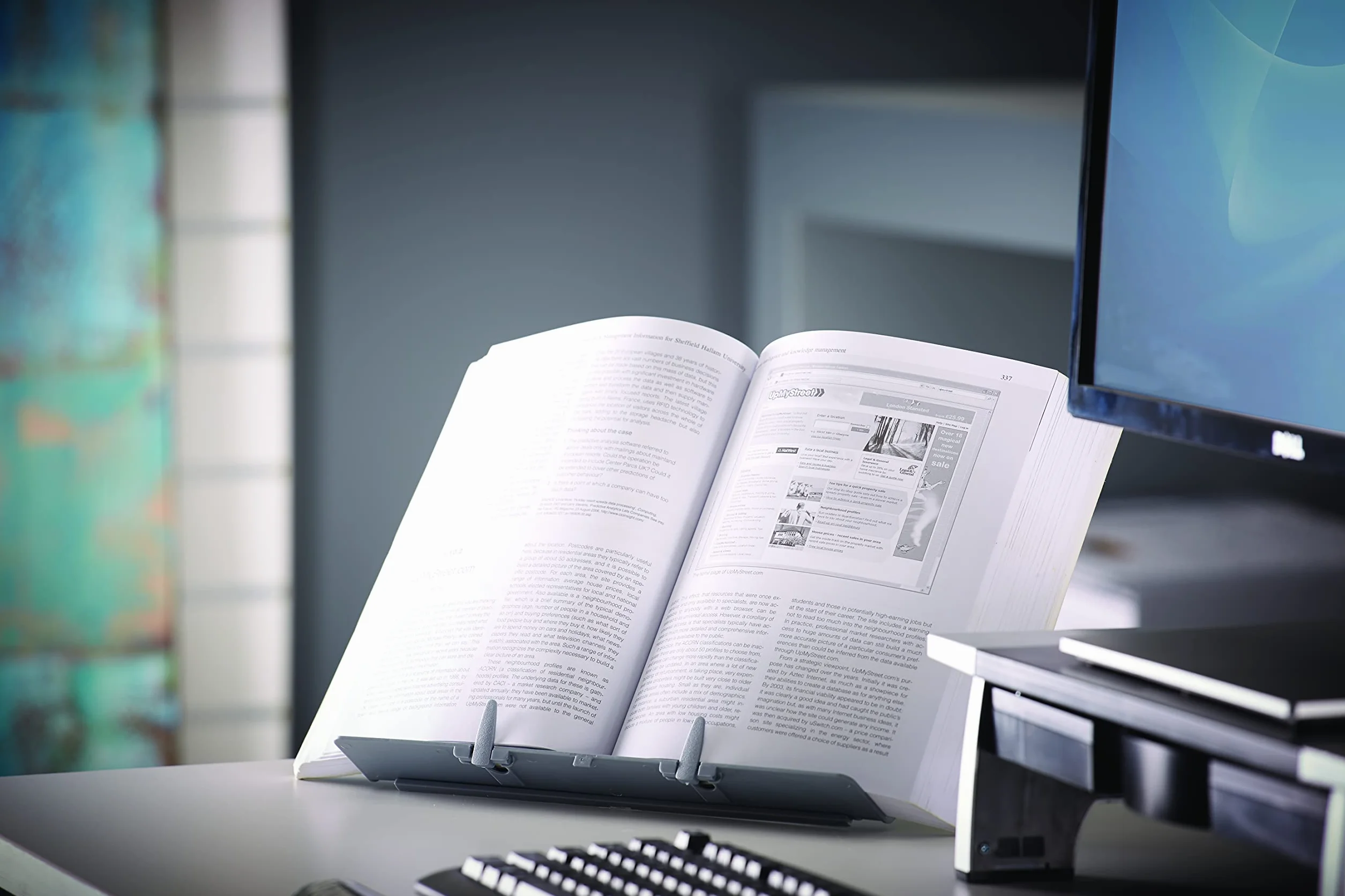 Fellowes Uchwyt na Kopiarkę na Książki 400 Arkuszy Srebrny 21140