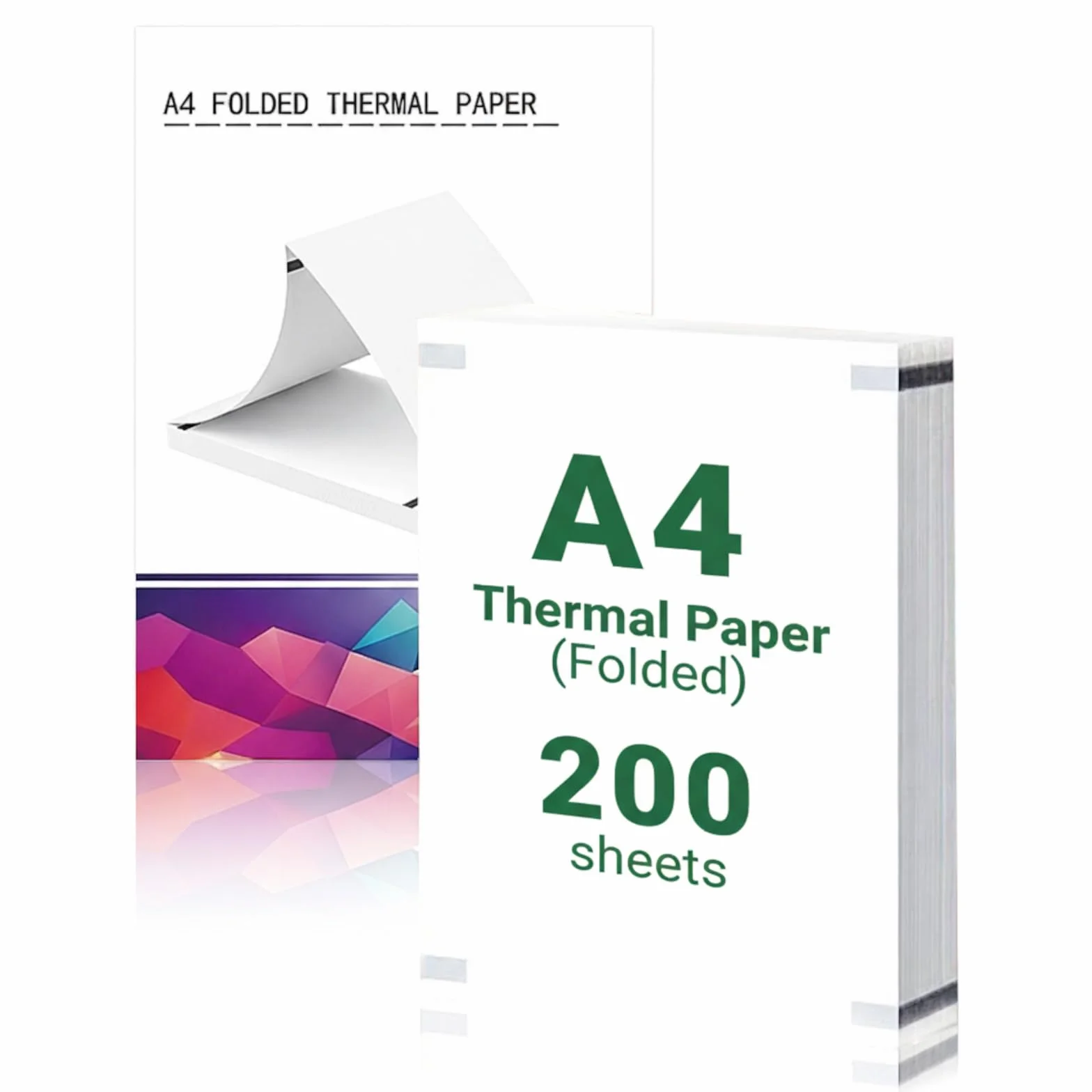 Papier Termiczny A4 200 Arkuszy - 210x297 mm, 70 g/m², Bez BPA, Szybkoschnący