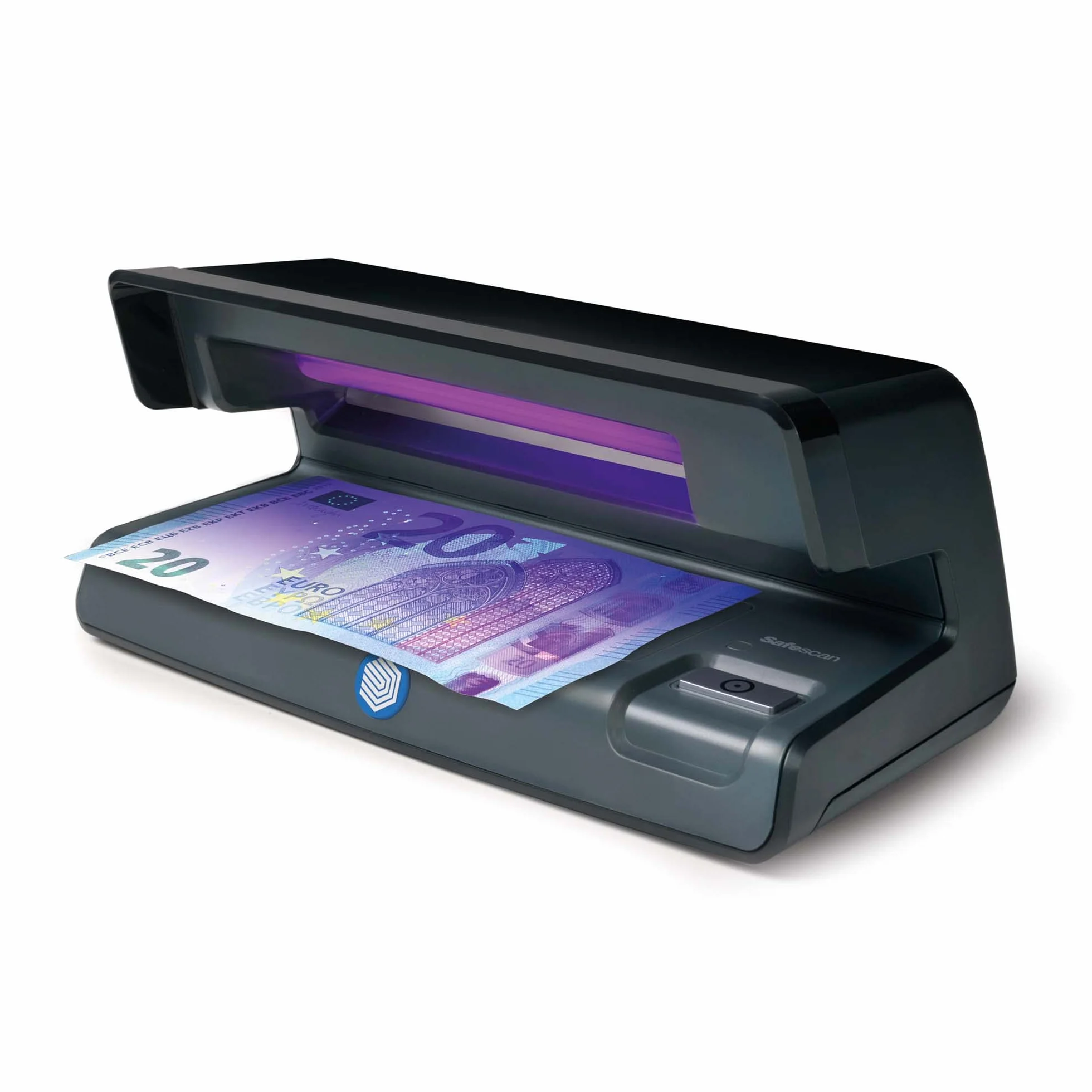 Safescan 50 Black – wykrywacz UV do fałszywych banknotów, sprawdzania kart kredytowych i dokumentów tożsamości