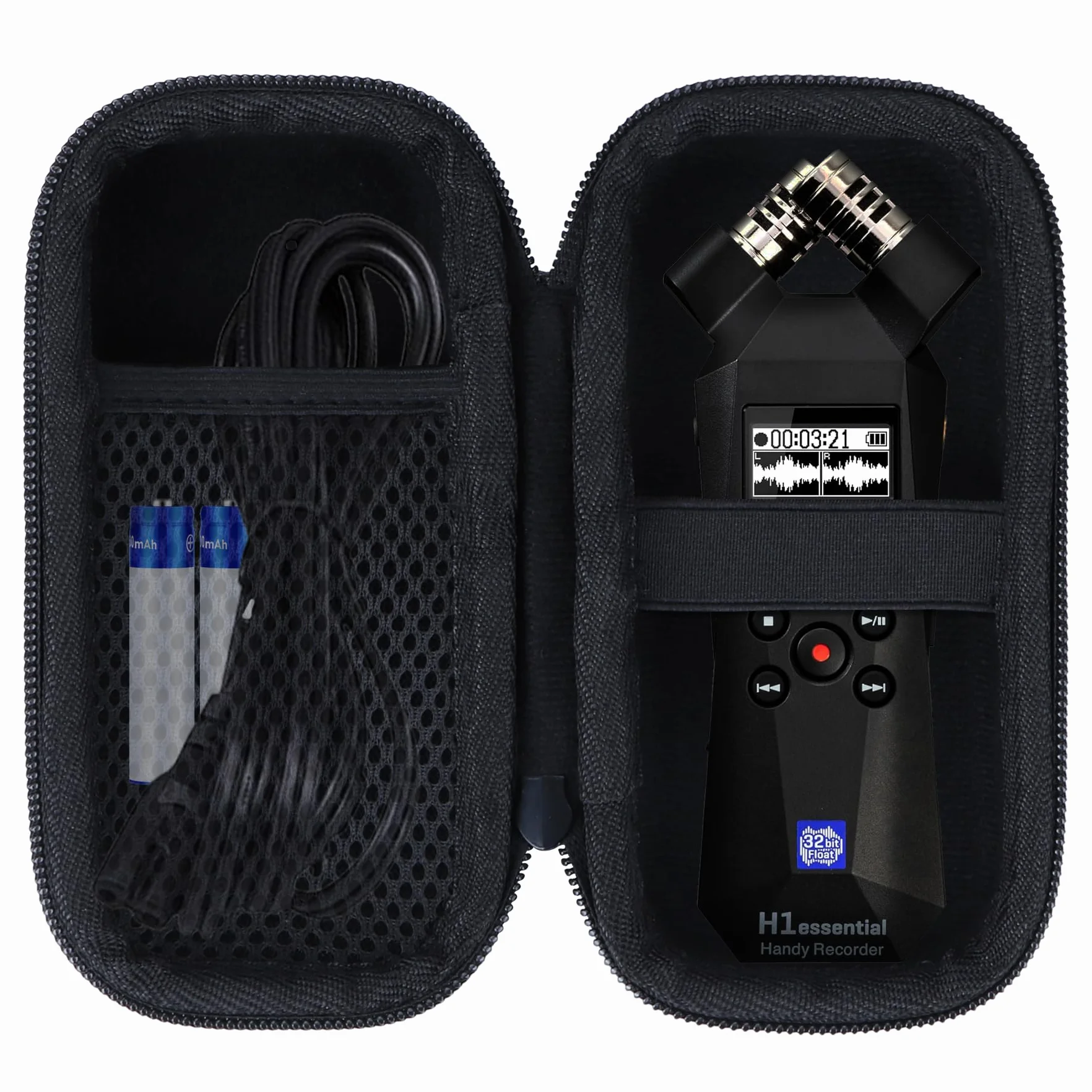 Lebakort Twarde etui pokrowiec na Zoom H1n / Zoom H1essential Przenośny rejestrator stereo