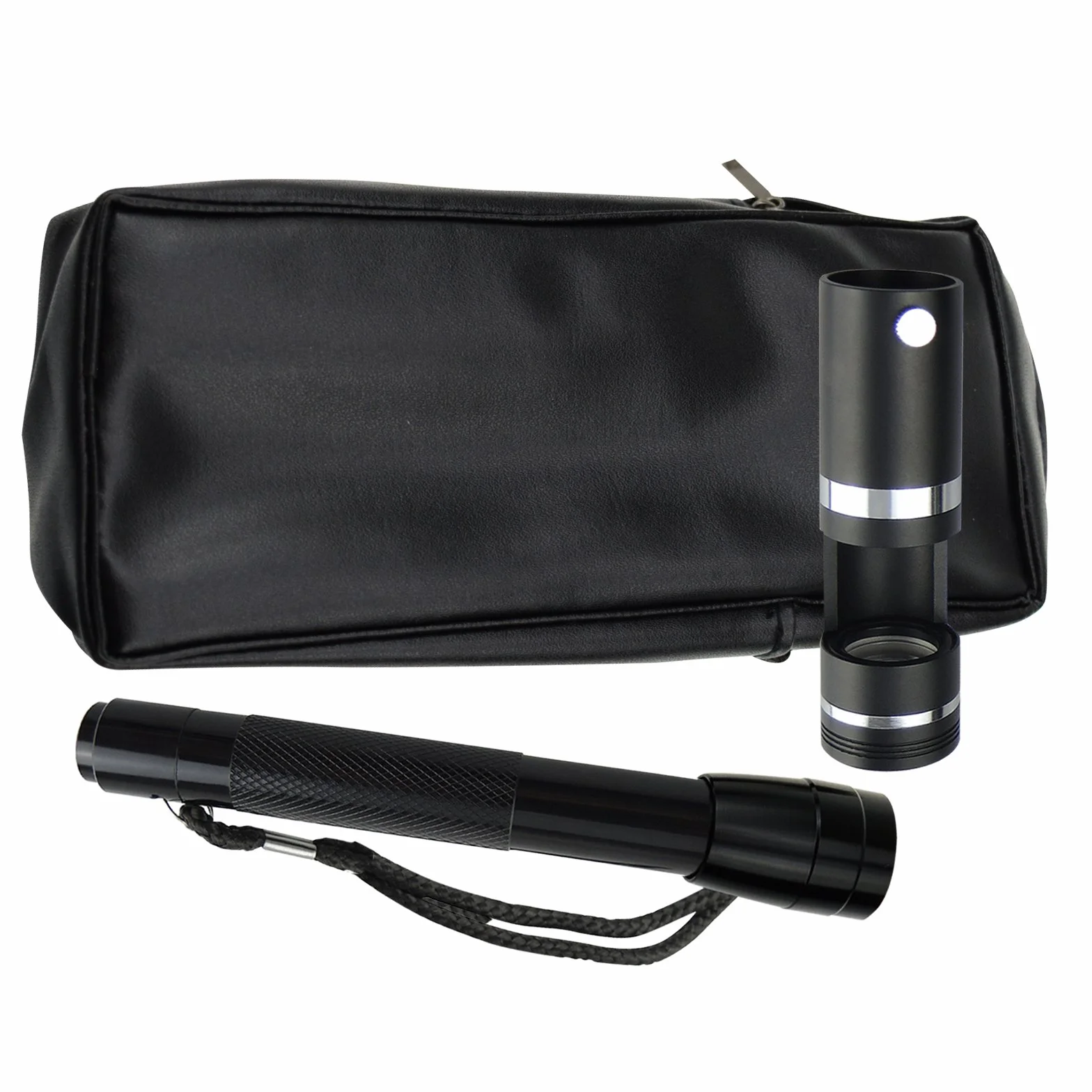 Profesjonalna lupa 18 mm 10 x Handheld Darkfield LED Polariskop z latarką, Dark Field Hastings lupa lupa