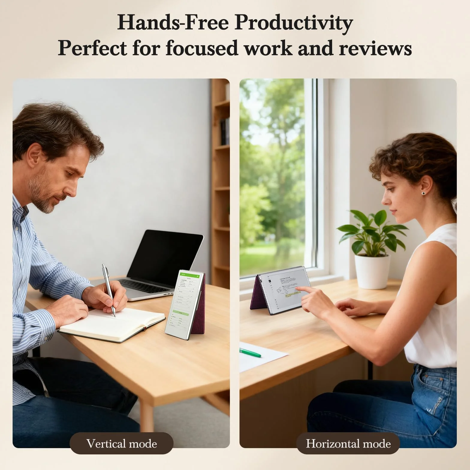Etui z magnetycznym podstawnikiem na Remarkable Paper Pro Move, folio z mozaikowym tkaniem, składana holderka na długopis z tyłu, auto wake/sleep, wyściełka mikrofibrowa, silny magnes (Bordowy)