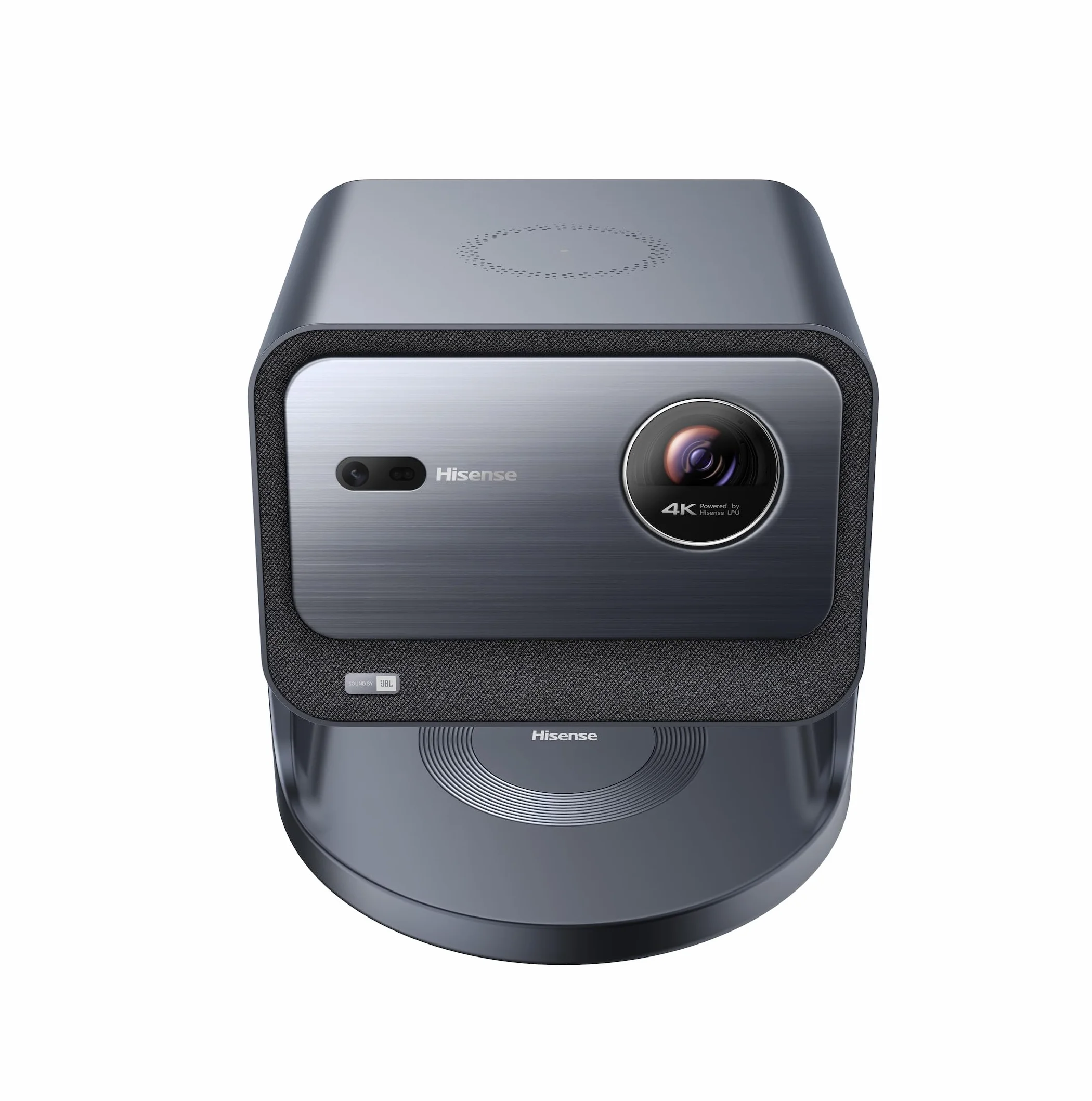 Hisense C2 Smart Mini projektor 4K UHD RGB Laser (65-300 cali), Dolby Vision, HDR, JBL Speaker, 2000 ANSI lumenów, tryb gry, obrotowa podstawa