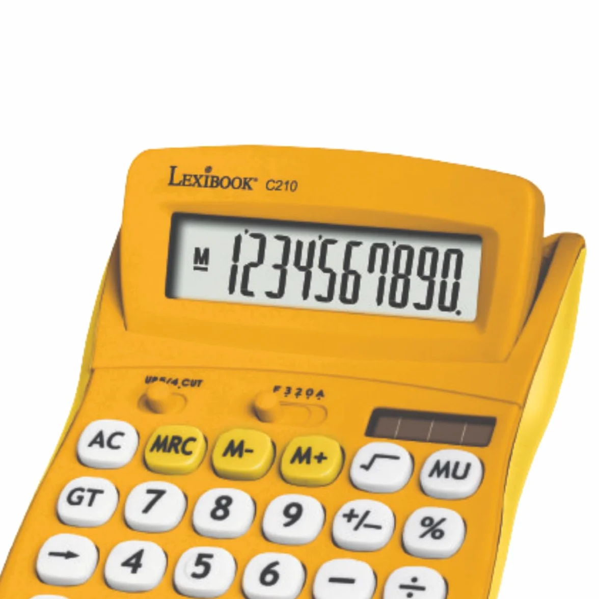 Lexibook Fruities Kalkulator Biurkowy 10 Cyfr Żółty C210D